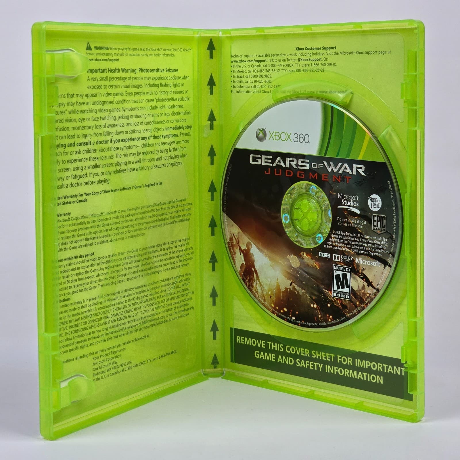 Gears of War: Judgement (Xbox 360) CIB COMPLETE - Thumbnail 2