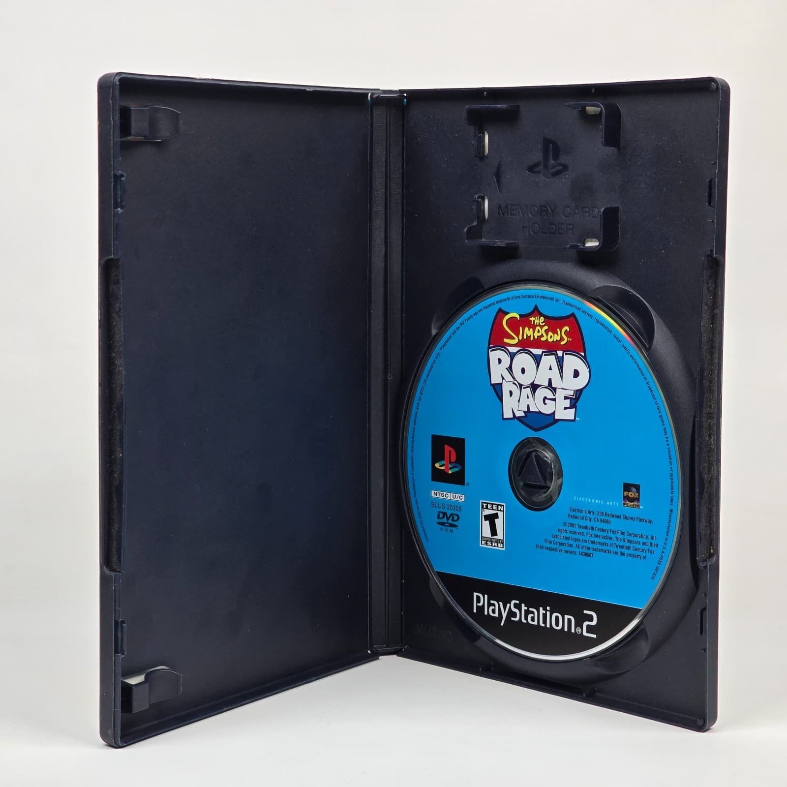 The Simpsons: Road Rage (PlayStation 2 PS2) Black Label Case & Disc - Thumbnail 2