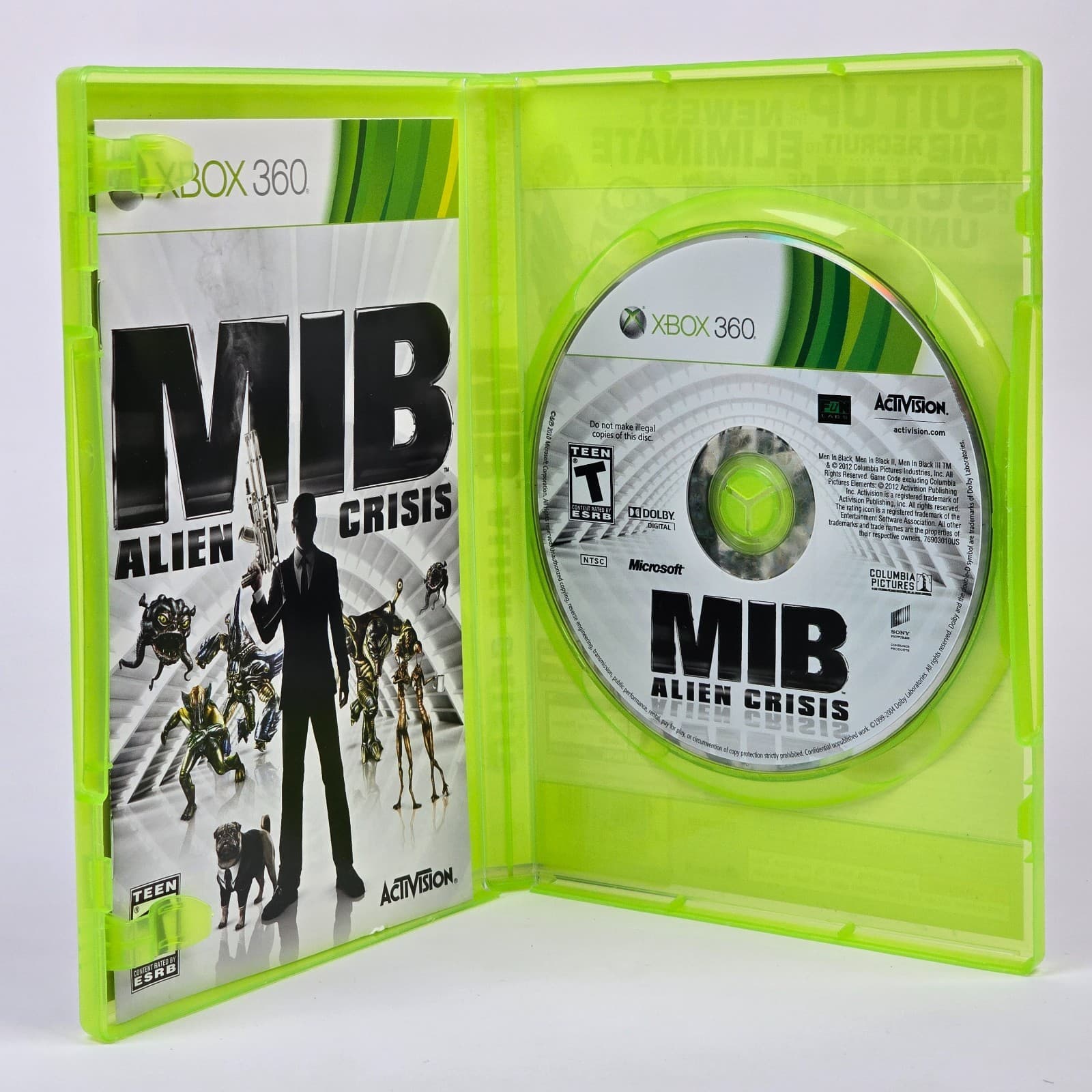 MIB: Alien Crisis - Men in Black (Xbox 360) CIB COMPLETE - Thumbnail 2