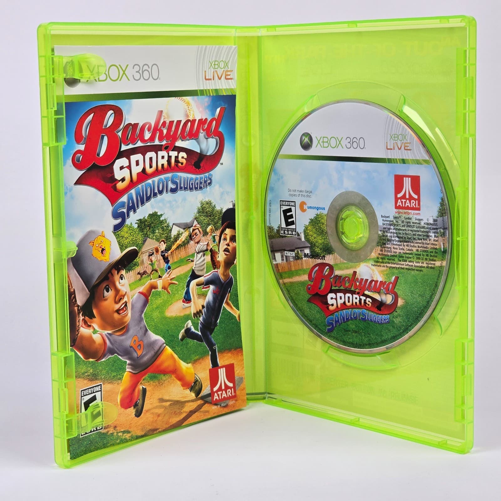 Backyard Sports: Sandlot Sluggers (Xbox 360) CIB COMPLETE - Thumbnail 2