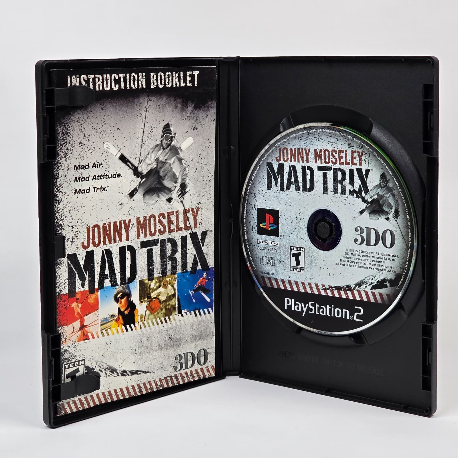 Jonny Moseley: Mad Trix (PlayStation 2 PS2) CIB COMPLETE - Thumbnail 2