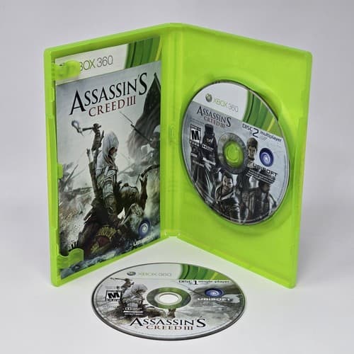 Assassin's Creed III 3 (Xbox 360) CIB COMPLETE & TESTED - Thumbnail 2