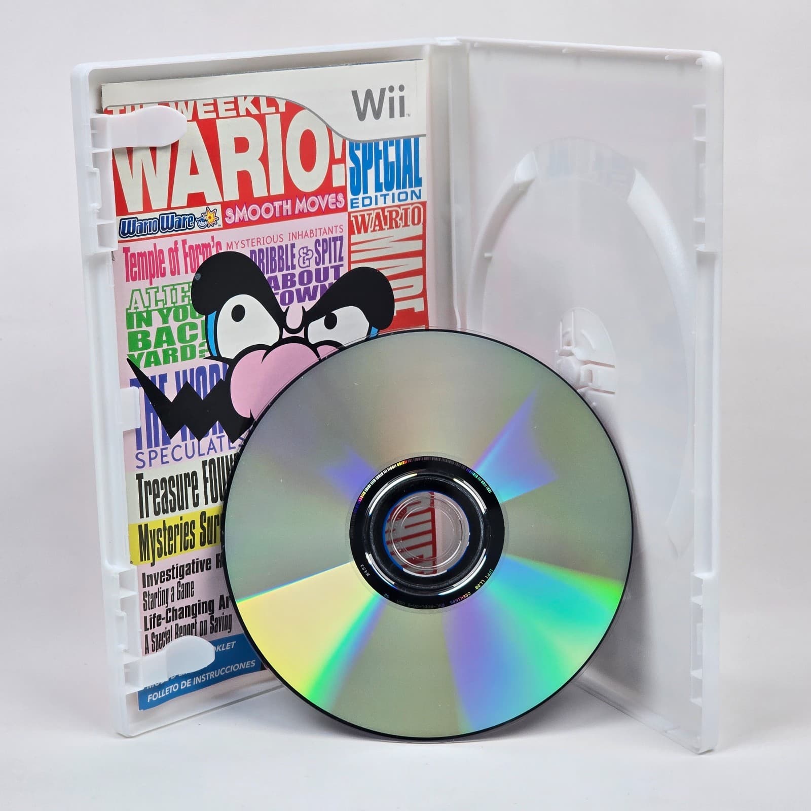 💿REFURBISHED WarioWare Wario Ware: Smooth Moves (Nintendo Wii) CIB COMPLETE💿 - Thumbnail 3