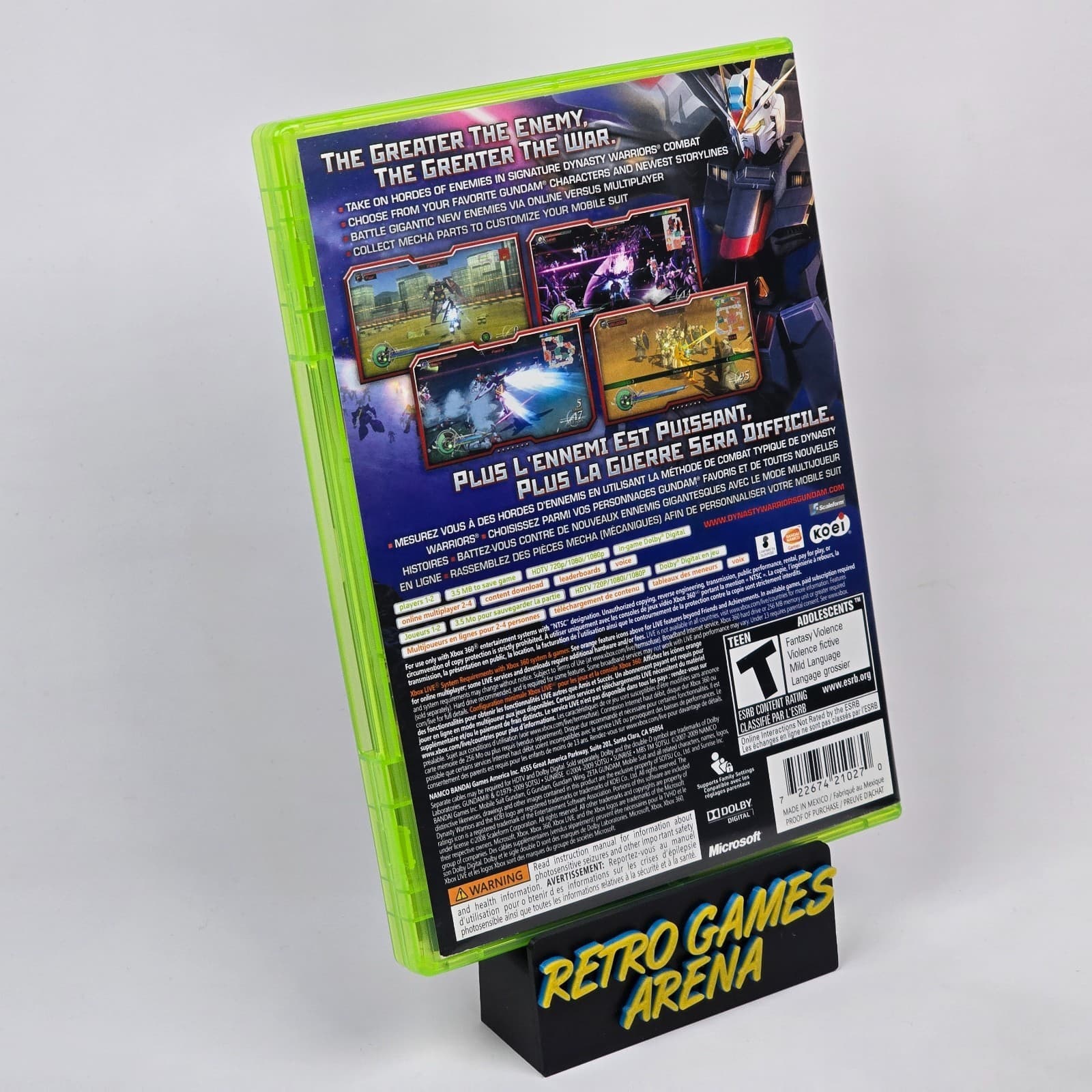 💿REFURBISHED Dynasty Warriors: Gundam 2 (Xbox 360) CIB COMPLETE💿 - Thumbnail 4