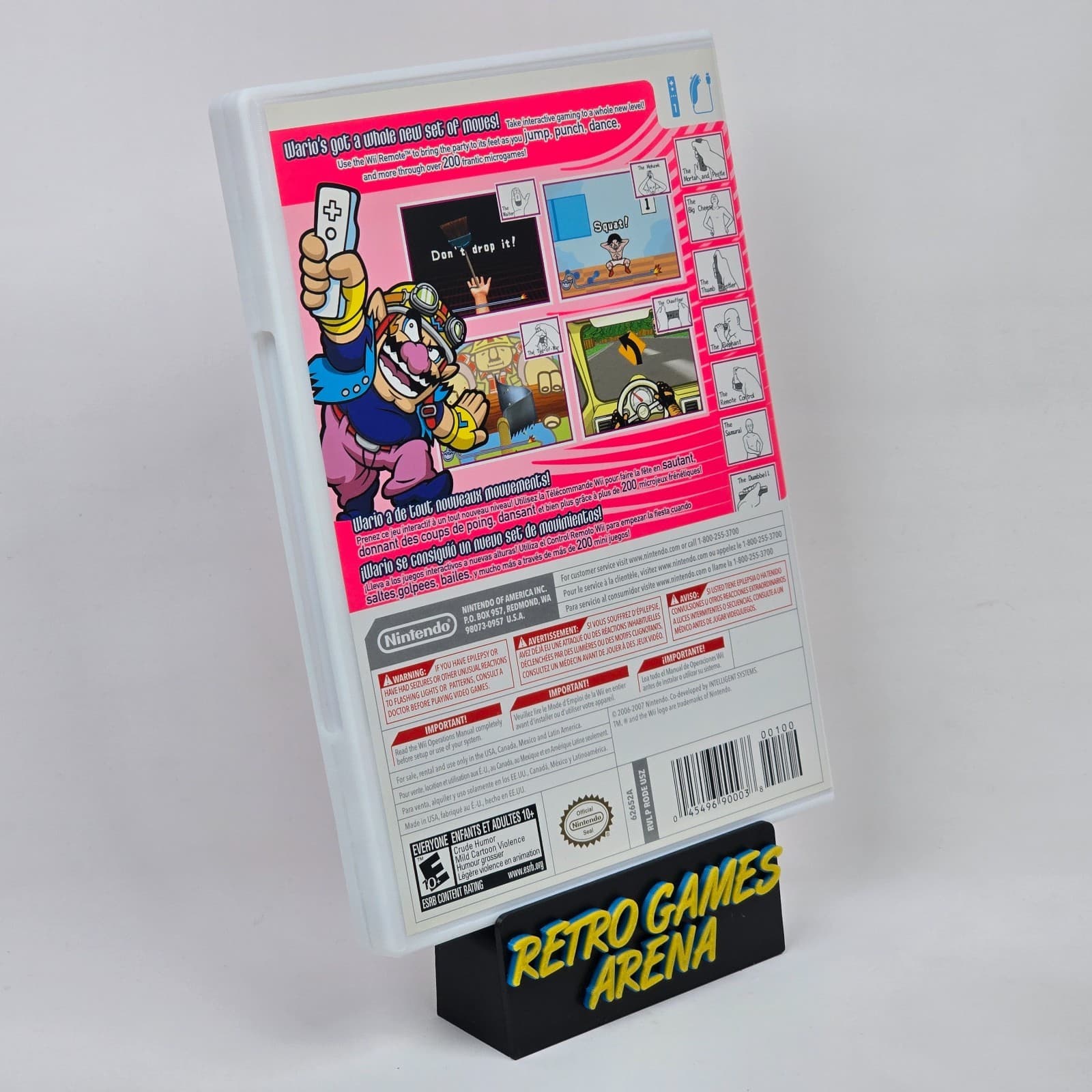 💿REFURBISHED WarioWare Wario Ware: Smooth Moves (Nintendo Wii) CIB COMPLETE💿 - Thumbnail 4
