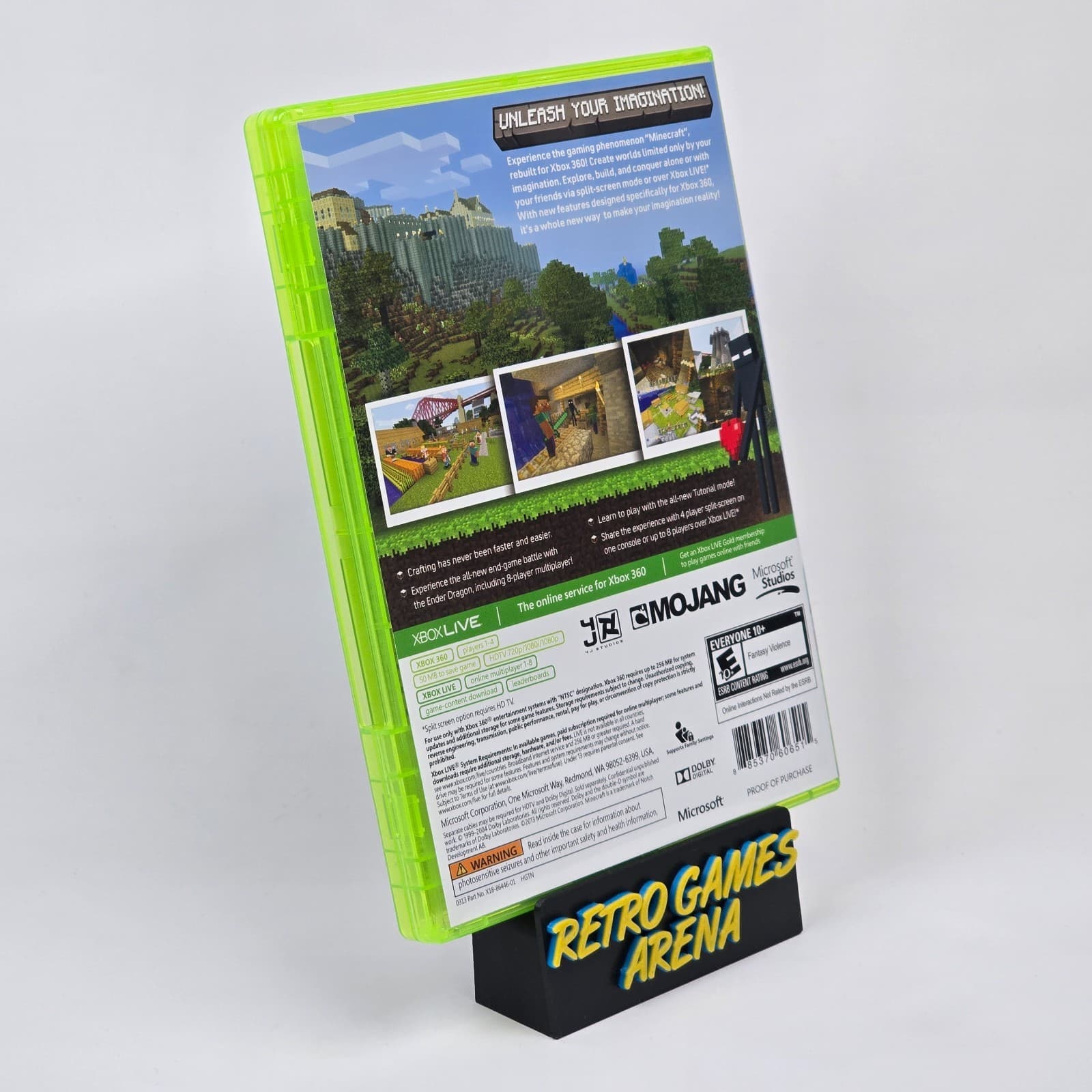 💿 REFURBISHED Minecraft: Xbox 360 Edition (Xbox 360) CIB COMPLETE 💿 - Thumbnail 4