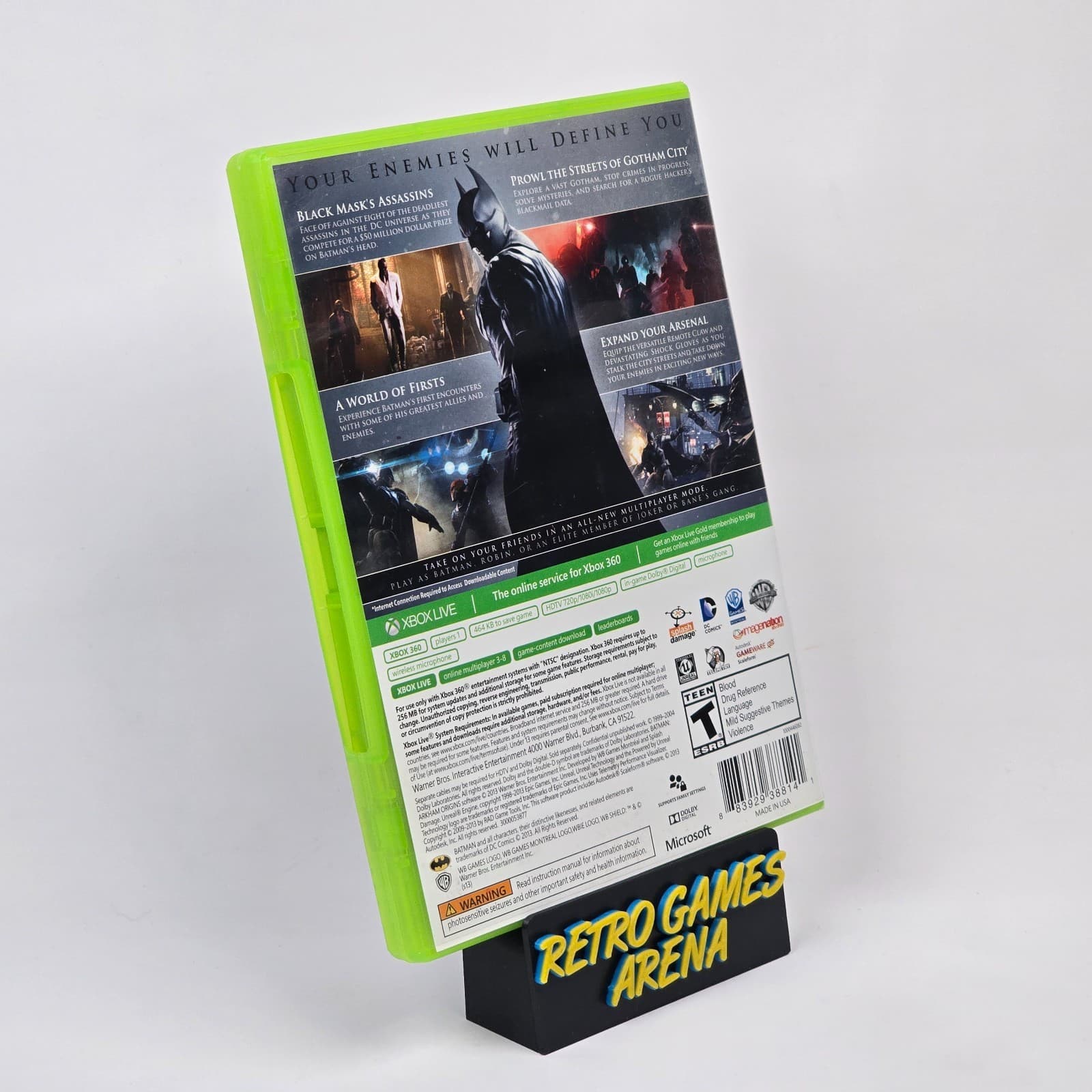 💿 REFURBISHED Batman: Arkham Origins (Xbox 360) CIB COMPLETE 💿 - Thumbnail 4