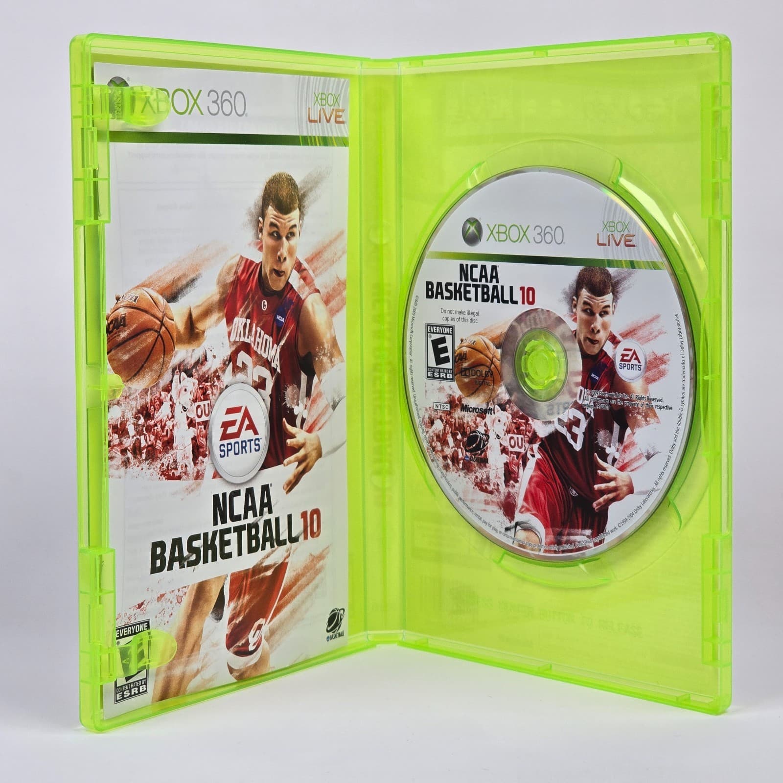 💿 REFURBISHED NCAA Basketball 10 (Xbox 360) CIB COMPLETE 💿 - Thumbnail 2