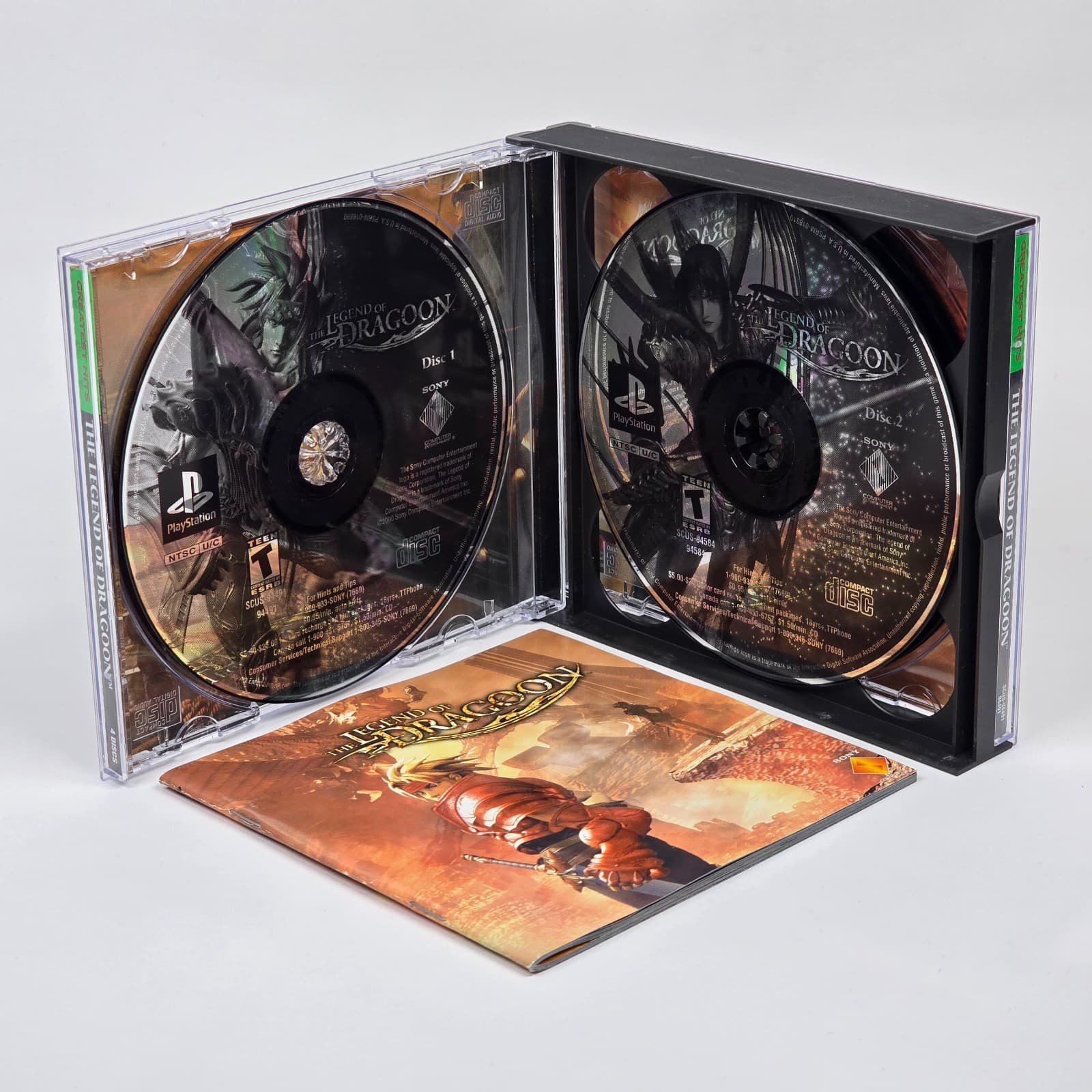 💿REFURBISHED The Legend of Dragoon (PlayStation 1 PS1) GH CIB COMPLETE💿 - Thumbnail 2