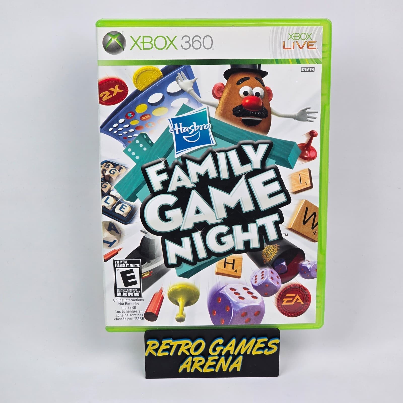Hasbro Family Game Night (Xbox 360) Case & Disc