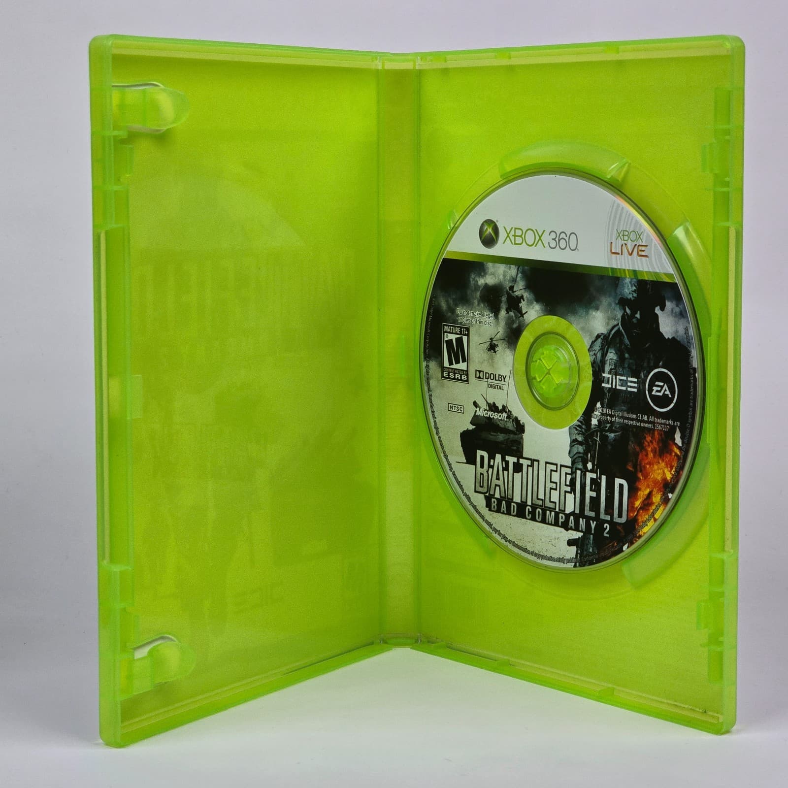 Battlefield: Bad Company 2 (Xbox 360) Case & Disc - Thumbnail 2