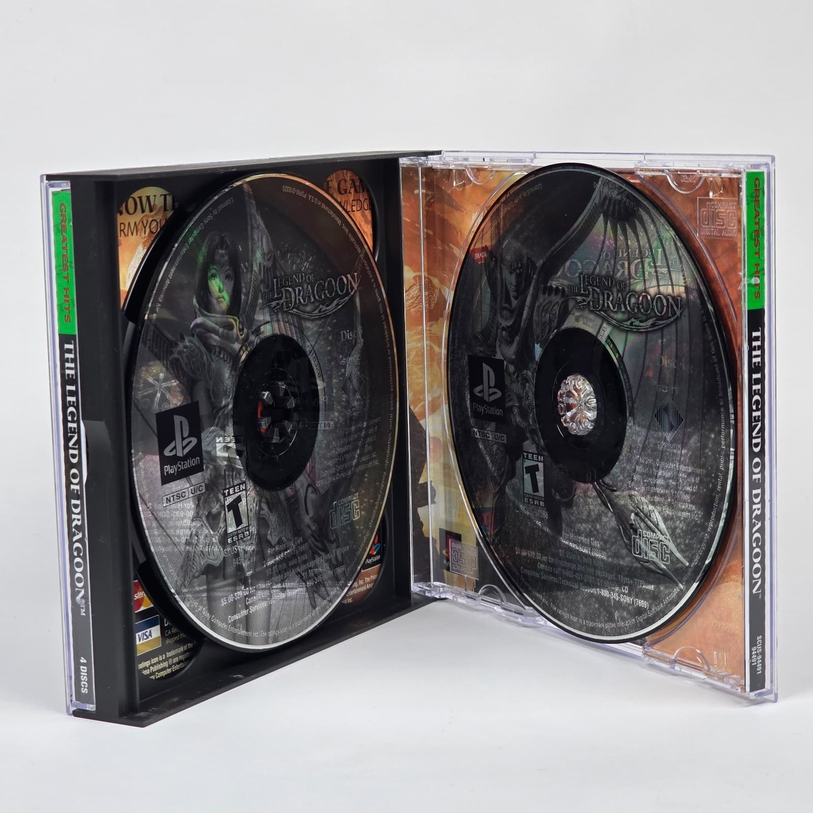 💿REFURBISHED The Legend of Dragoon (PlayStation 1 PS1) GH CIB COMPLETE💿 - Thumbnail 4