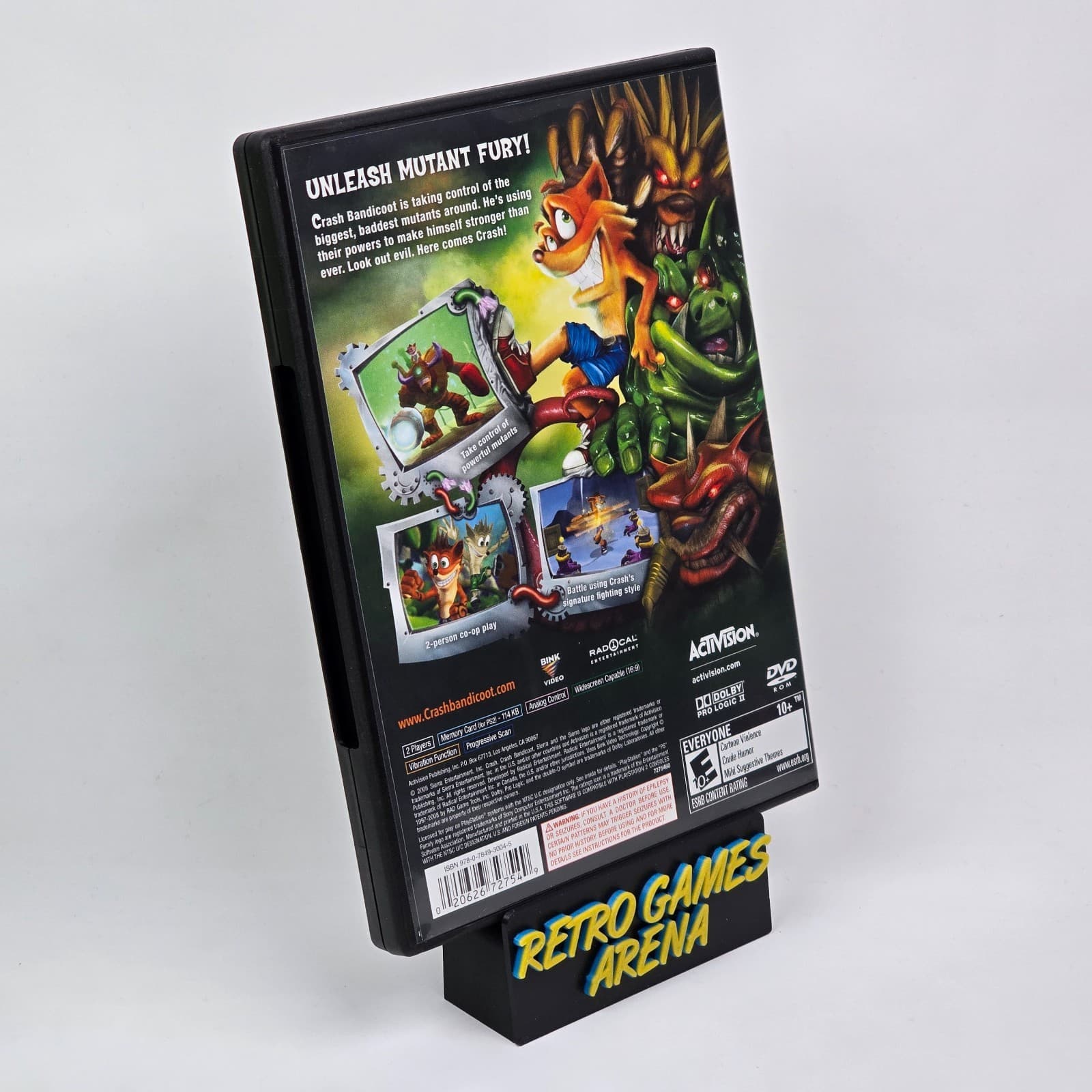 💿REFURBISHED Crash: Mind Over Mutant (PlayStation 2 PS2) CIB COMPLETE💿 - Thumbnail 4