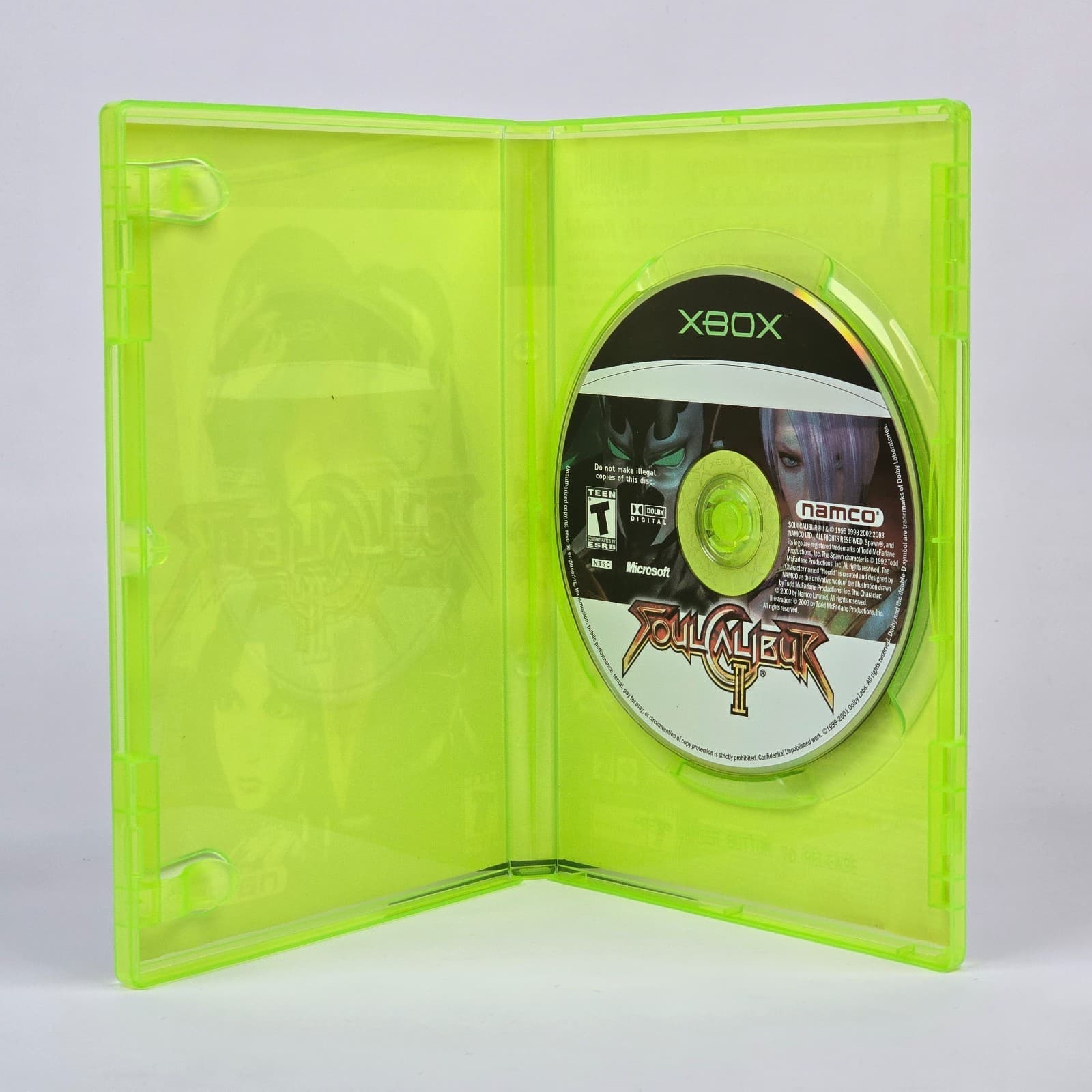 Soul Calibur II 2 (Original Xbox) Black Label Case & Disc - Thumbnail 2