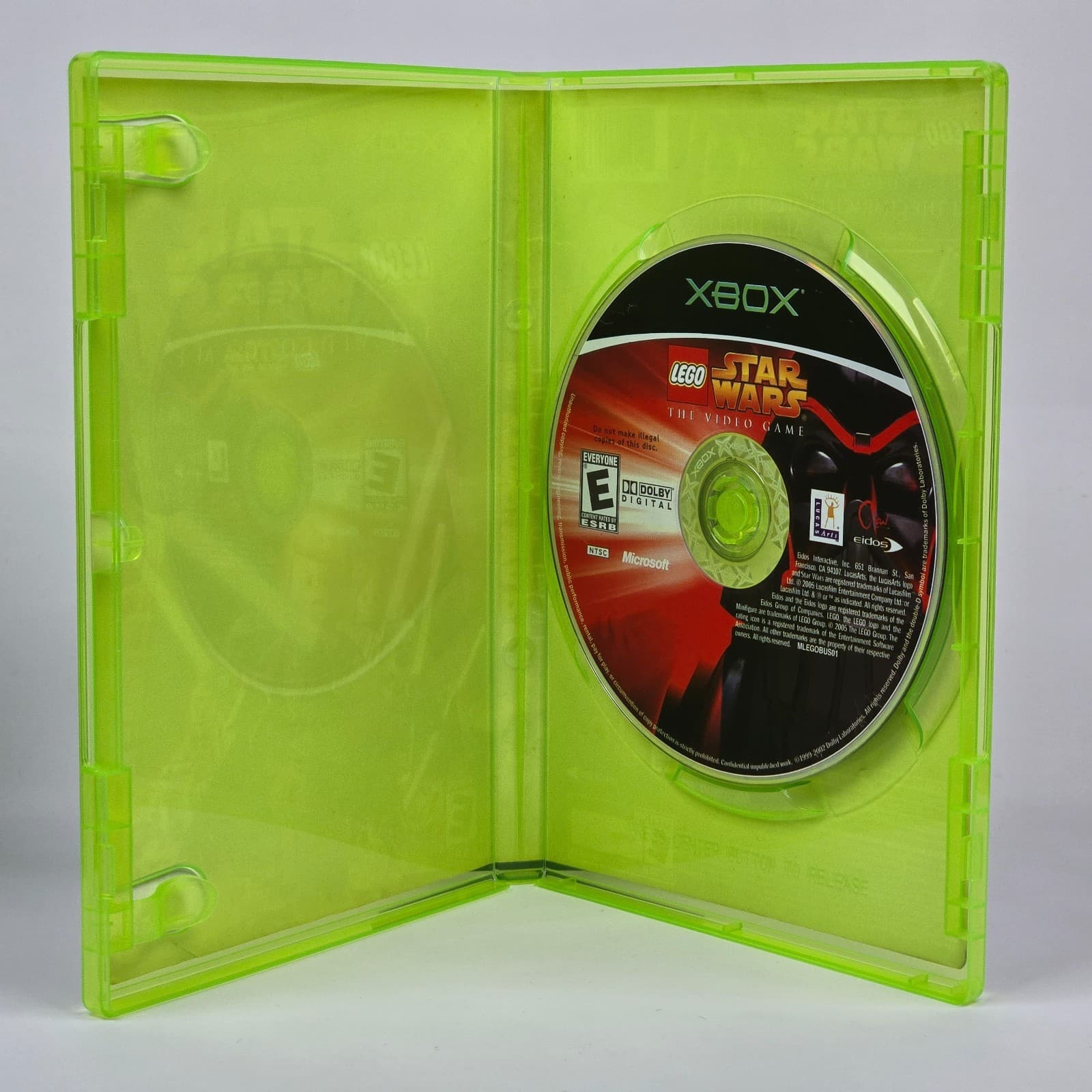 LEGO Star Wars: The Video Game (Original Xbox) Black Label Case & Disc - Thumbnail 2