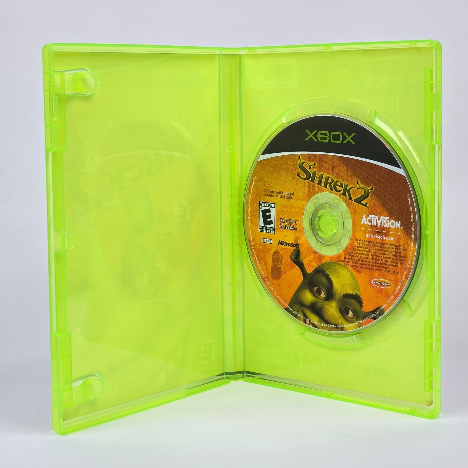 Shrek 2 (Original Xbox) Black Label Case & Disc - Thumbnail 2