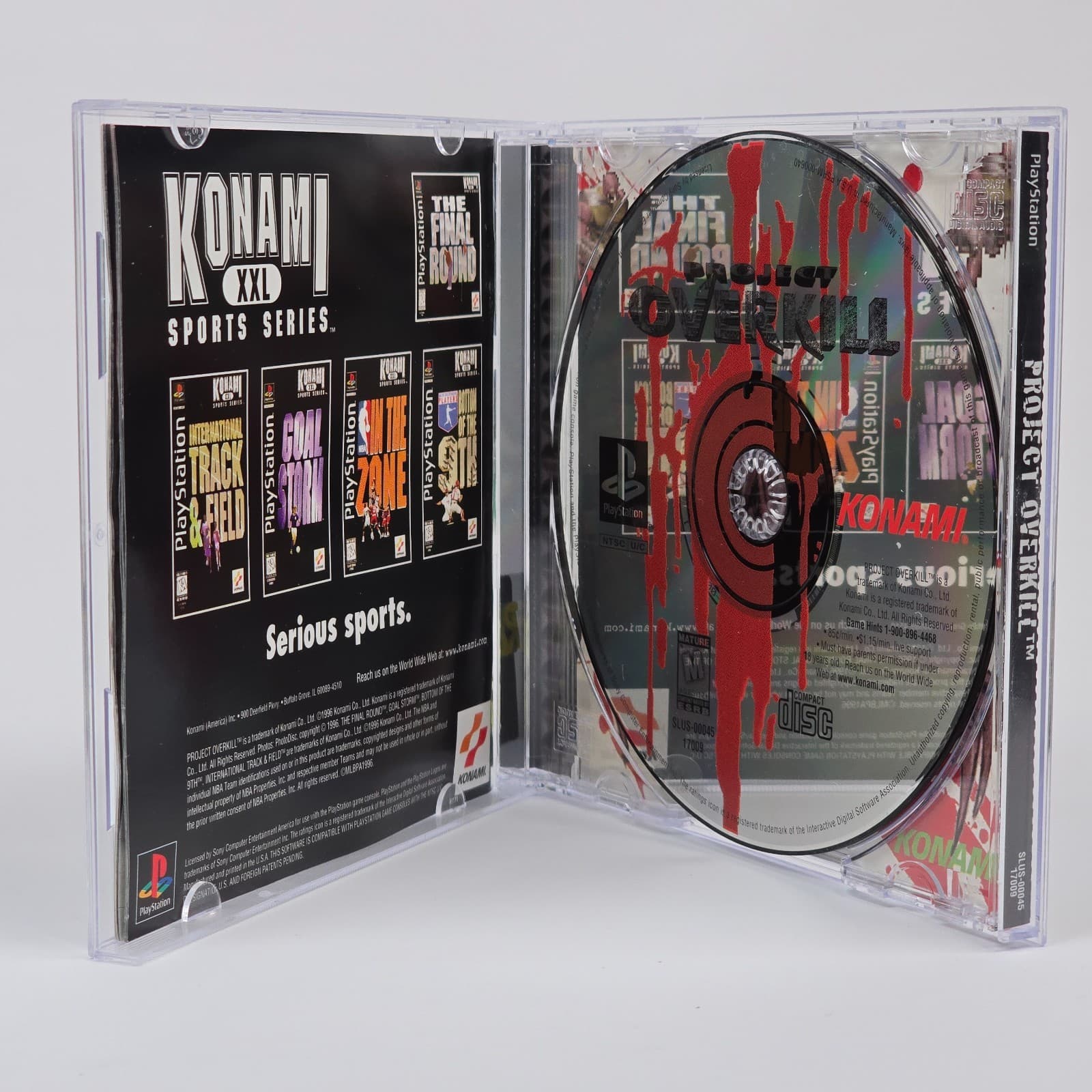 Project Overkill (PlayStation 1 PS1) CIB COMPLETE - Thumbnail 2