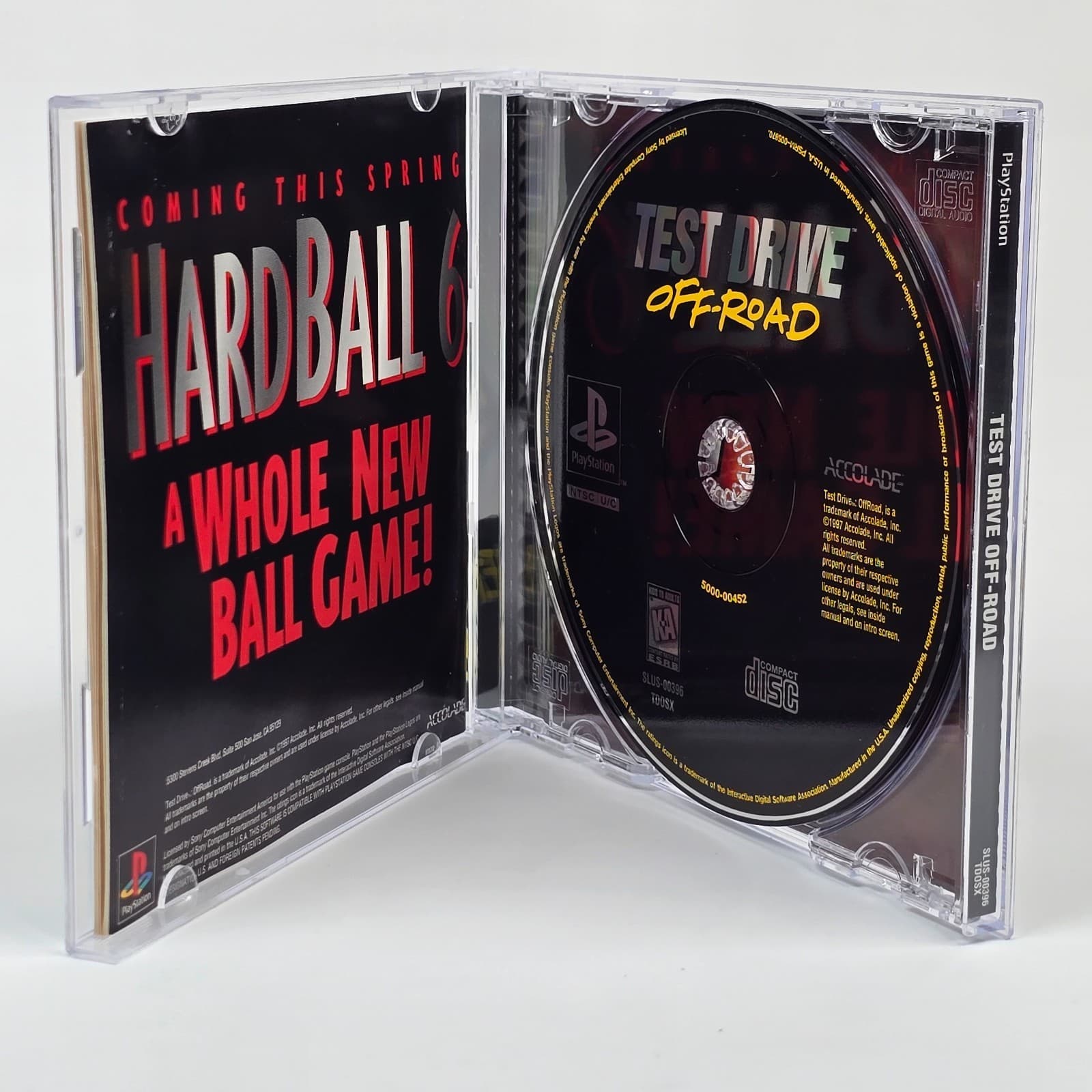 Test Drive Off-Road (PlayStation 1 PS1) Black Label CIB COMPLETE - Thumbnail 2