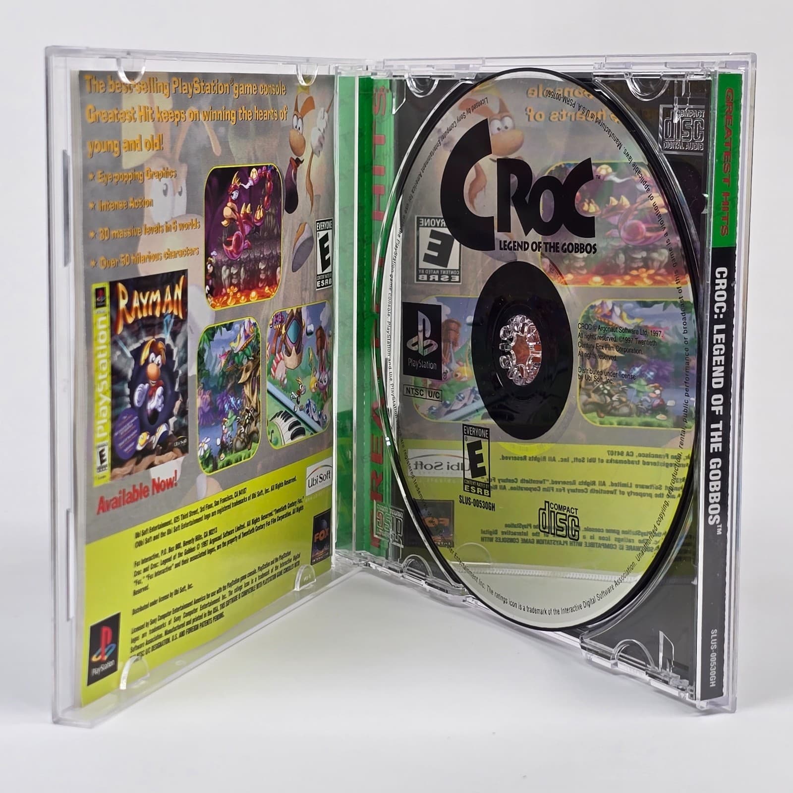 Croc: Legend of the Gobbos (PlayStation 1 PS1) Greatest Hits CIB COMPLETE - Thumbnail 2