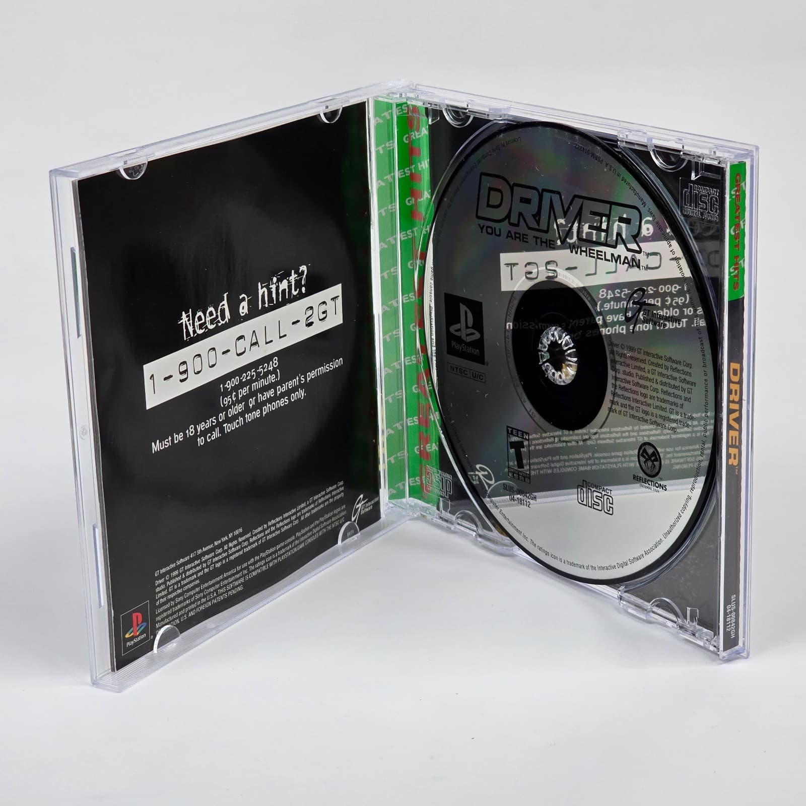 Driver (PlayStation 1 PS1) Greatest Hits CIB COMPLETE - Thumbnail 2