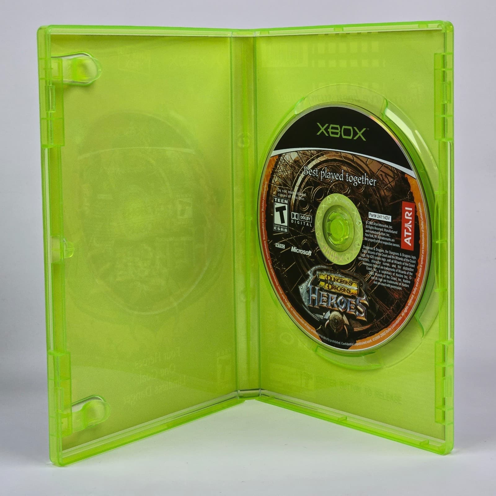 Dungeons & Dragons: Heroes (Original Xbox) Case & Disc - Thumbnail 2