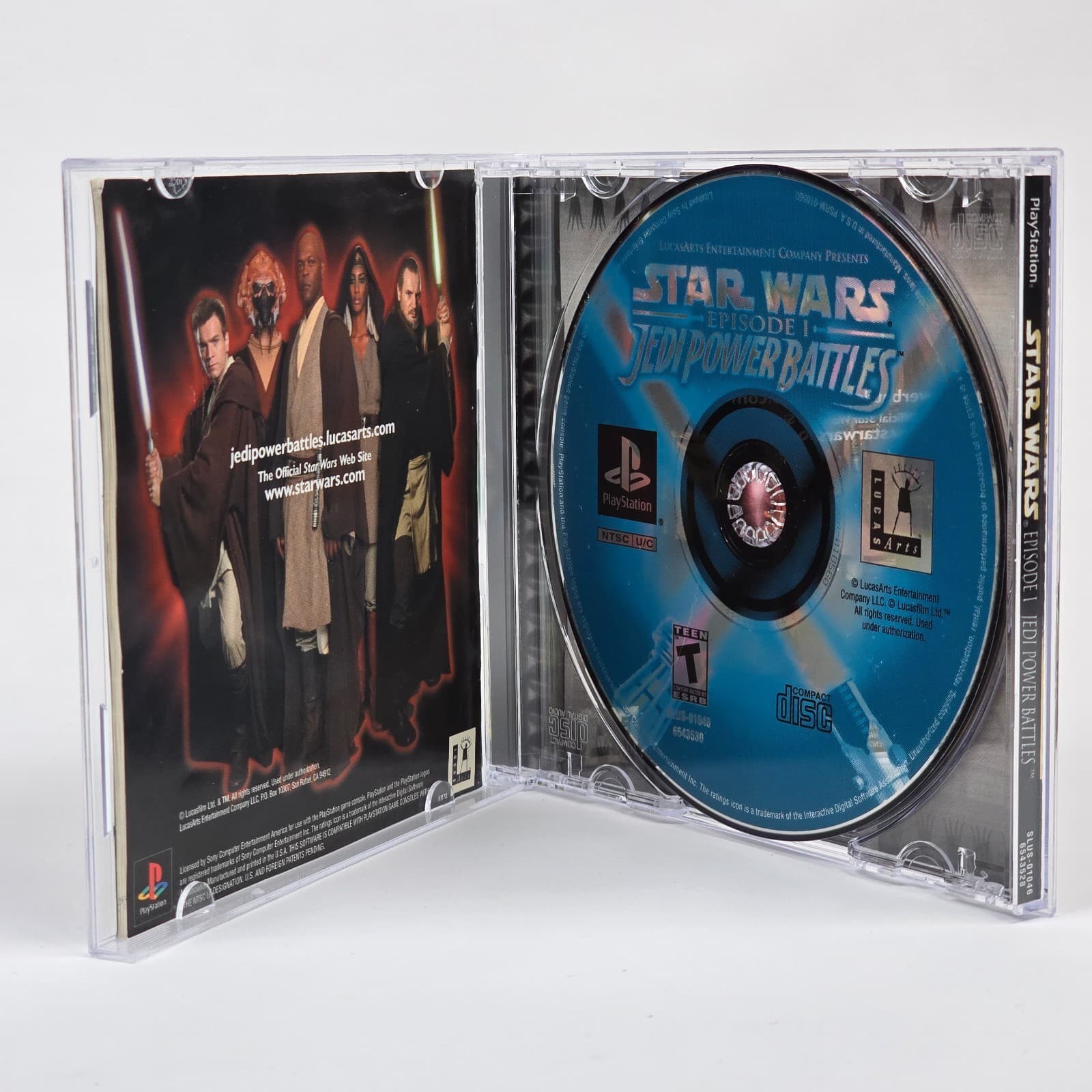 Star Wars Episode I: Jedi Power Battles (PlayStation 1 PS1) BL CIB COMPLETE - Thumbnail 2