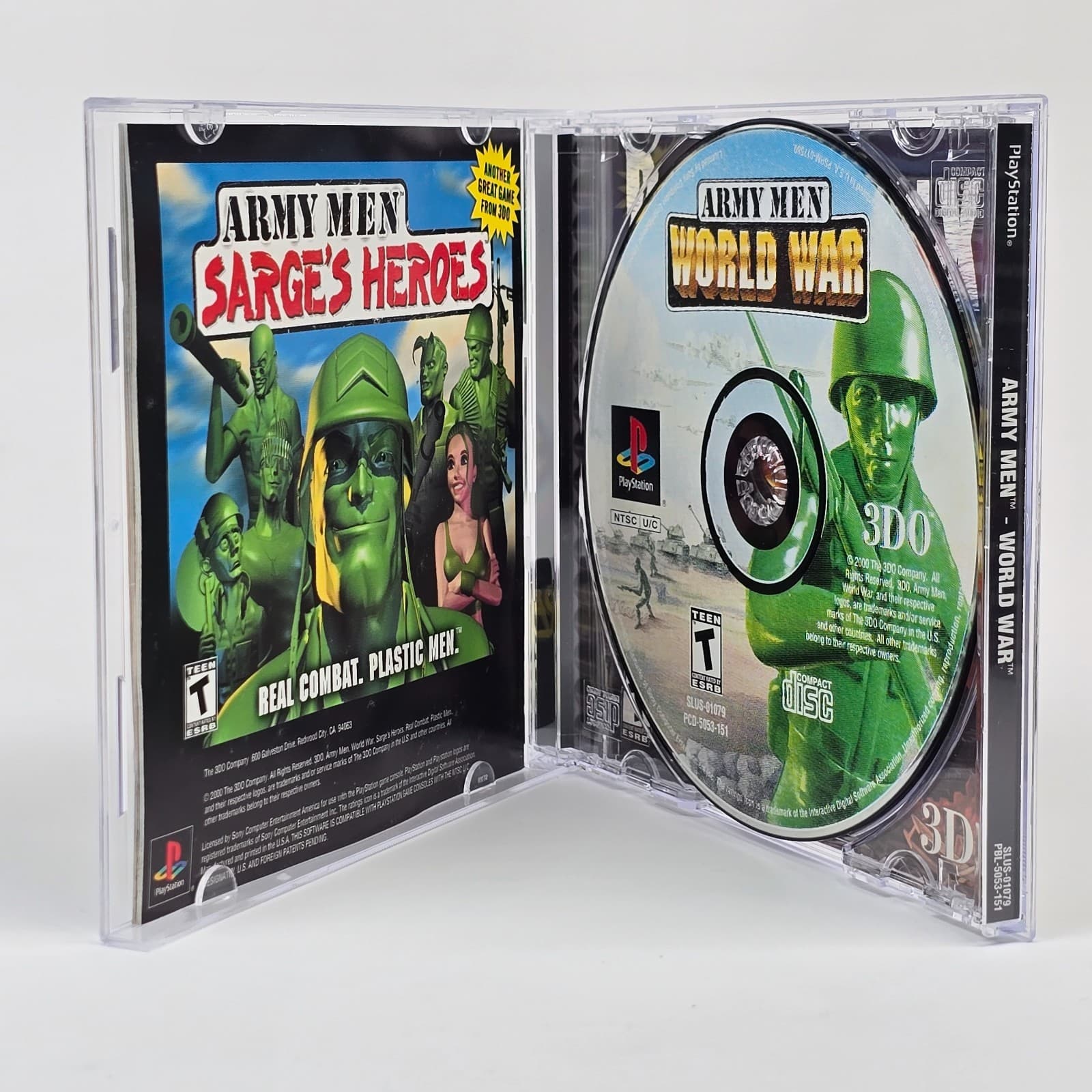 Army Men: World War (PlayStation 1 PS1) CIB COMPLETE - Thumbnail 2