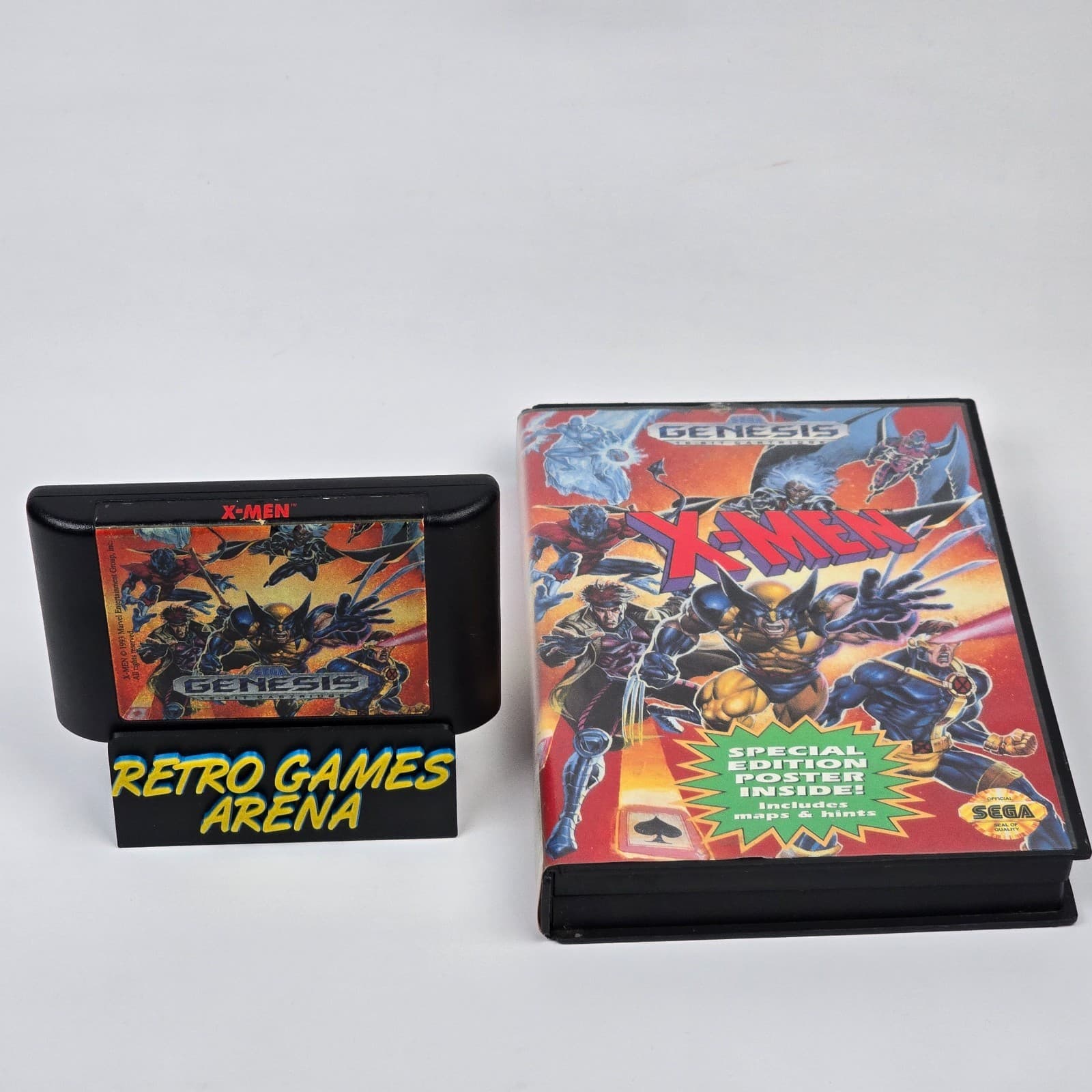 X-Men (Sega Genesis) Case & Cartridge