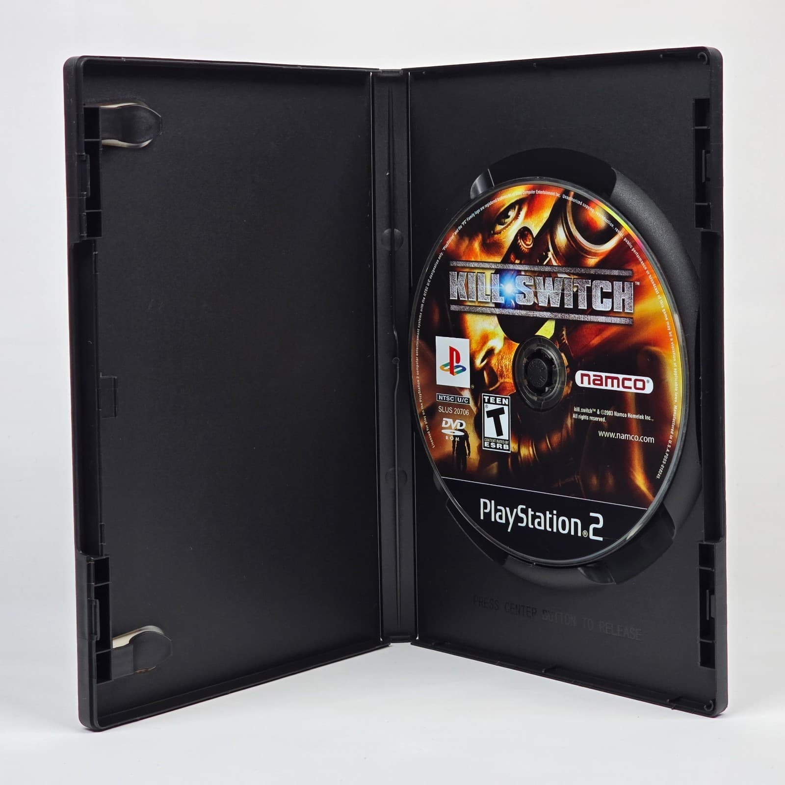 Kill Switch (PlayStation 2 PS2) Case & Disc - Thumbnail 2