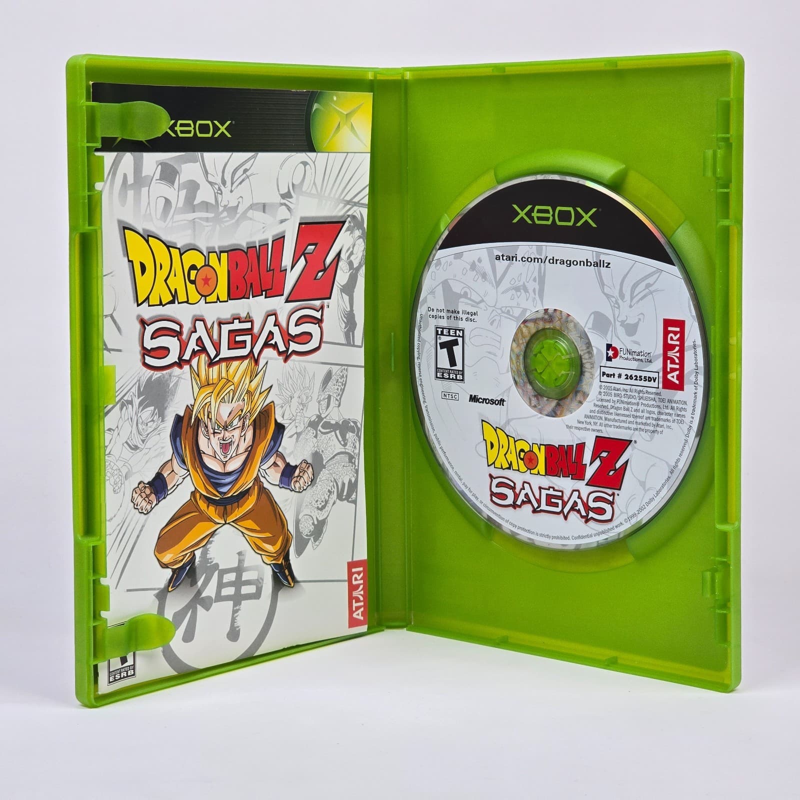 Dragon Ball Z: Sagas (Original Xbox) CIB COMPLETE - Thumbnail 2