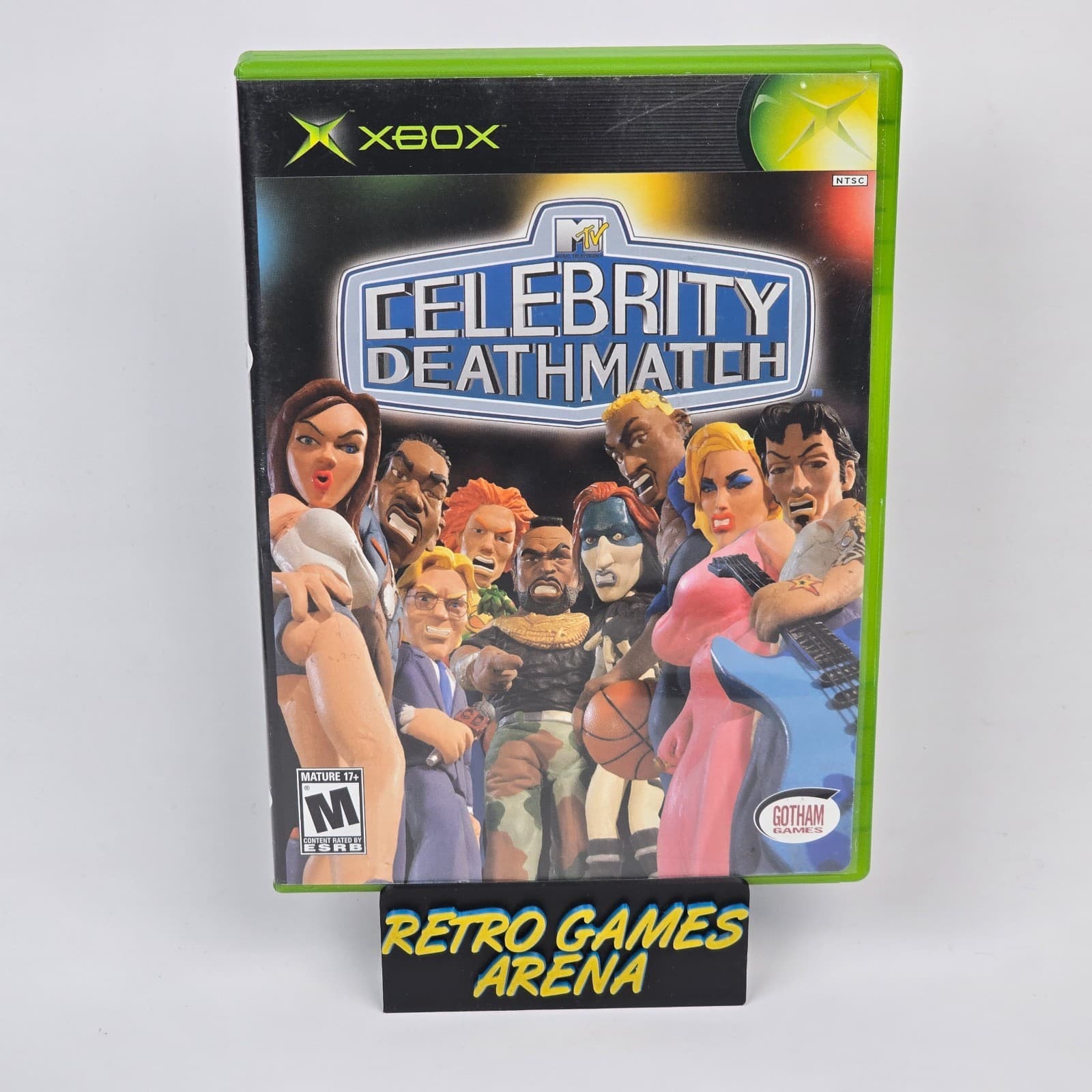 MTV Celebrity Deathmatch (Original Xbox) CIB COMPLETE