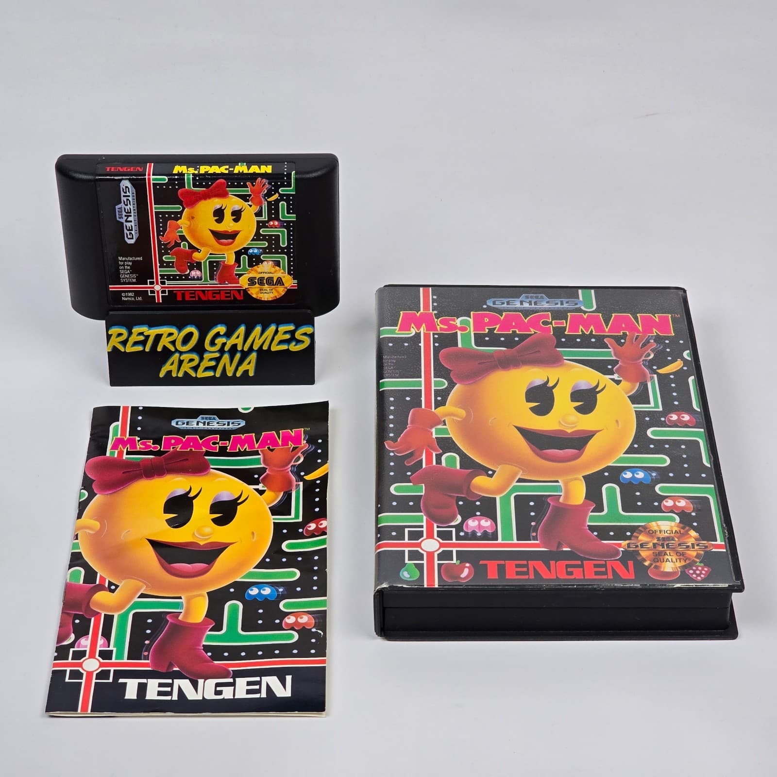 Ms Pac-Man (Sega Genesis) CIB COMPLETE
