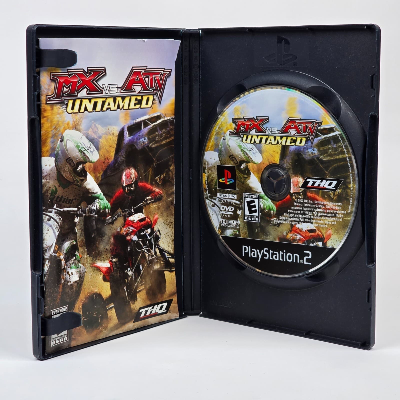 MX vs ATV: Untamed (PlayStation 2 PS2) Black Label CIB COMPLETE - Thumbnail 2