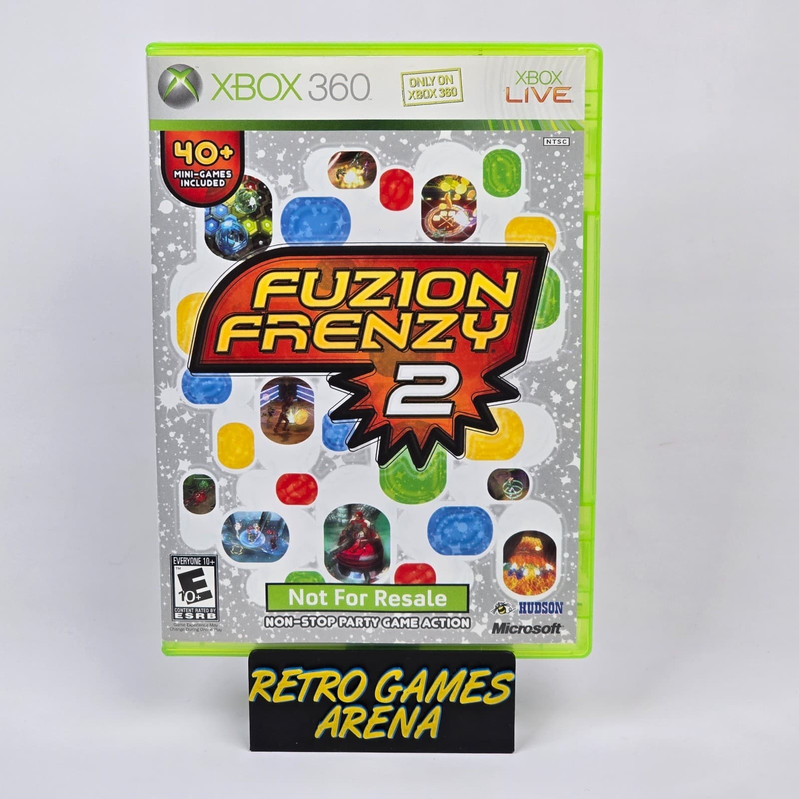 Fuzion Frenzy 2 (Xbox 360) Case & Disc