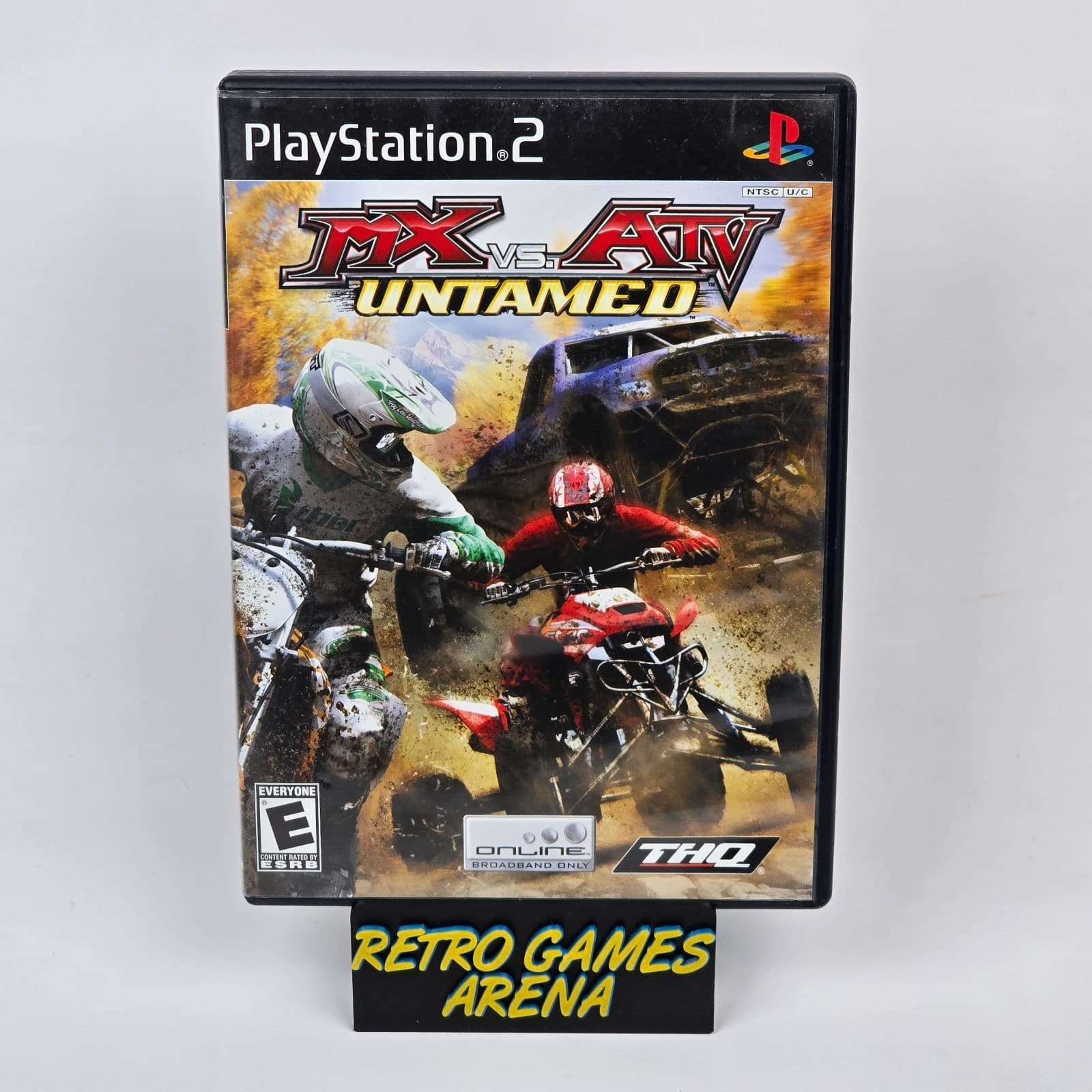 MX vs ATV: Untamed (PlayStation 2 PS2) Black Label CIB COMPLETE