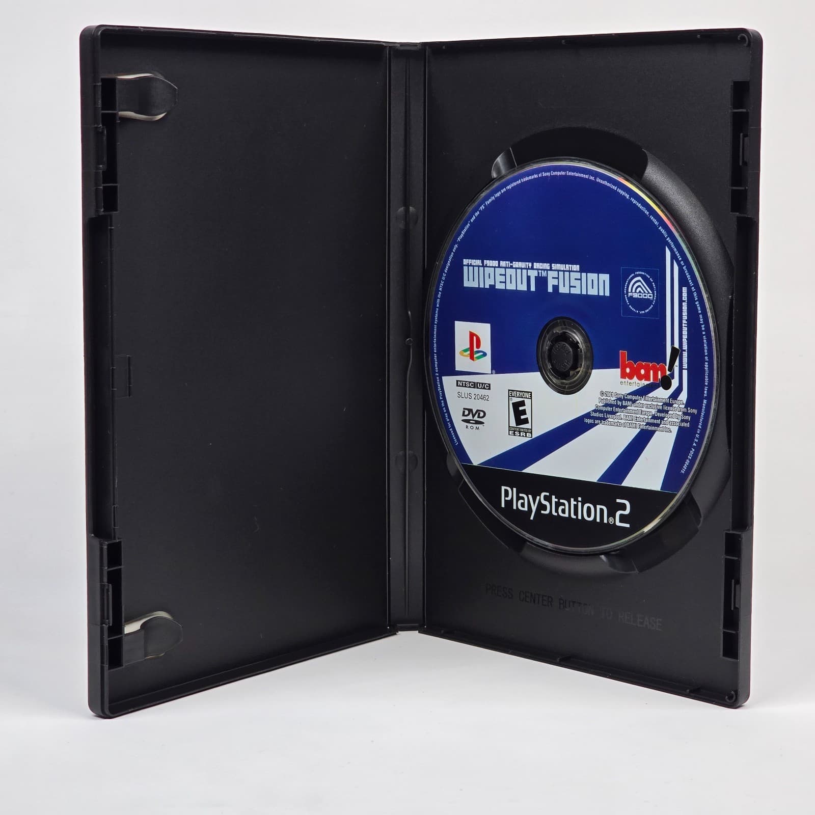 Wipeout Fusion (PlayStation 2 PS2) Case & Disc - Thumbnail 2