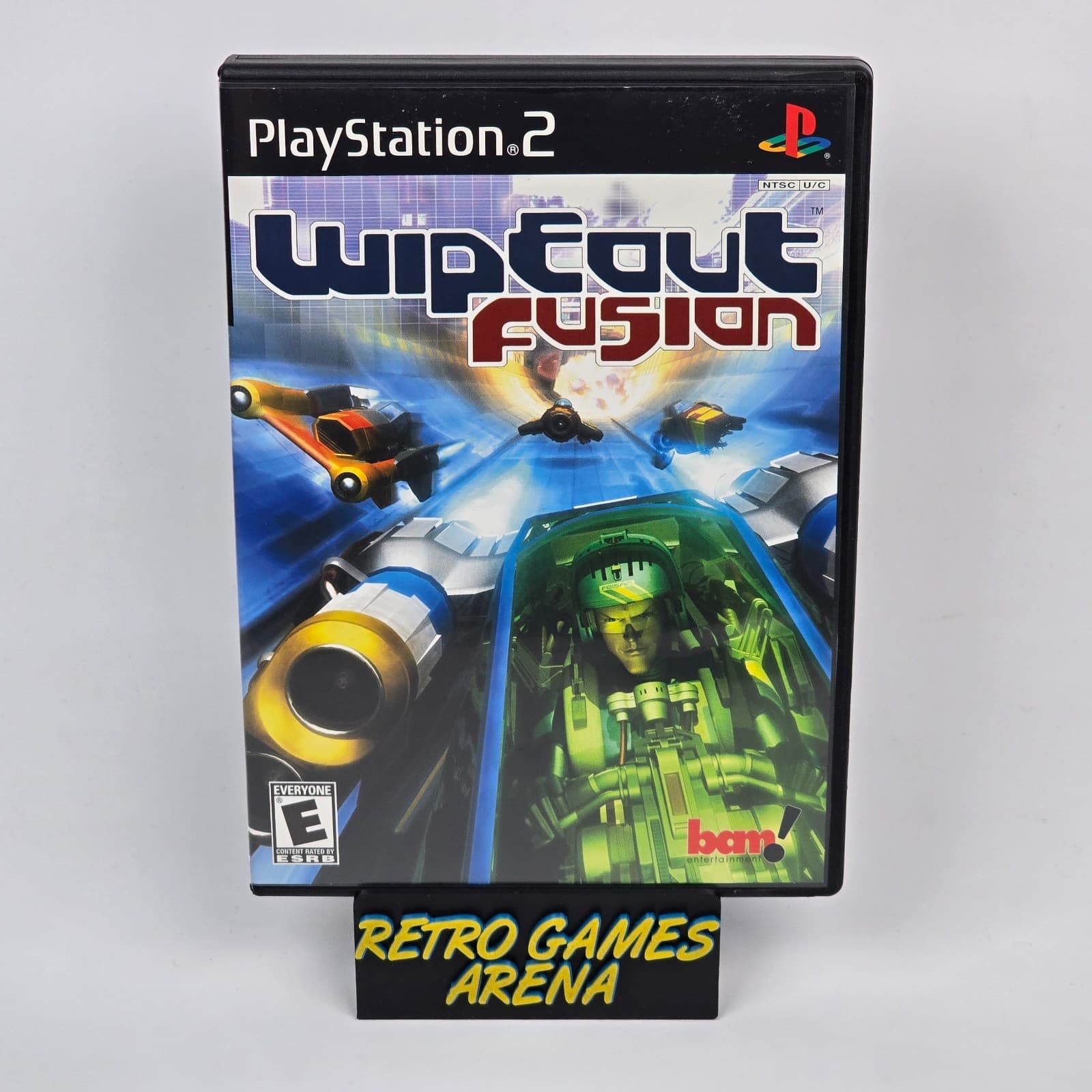 Wipeout Fusion (PlayStation 2 PS2) Case & Disc