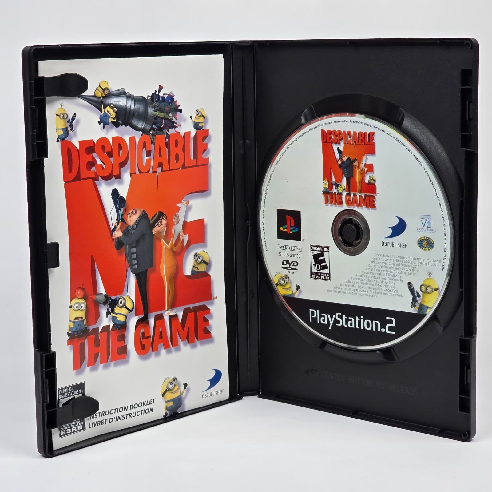 Despicable Me: The Game (PlayStation 2 PS2) CIB COMPLETE - Thumbnail 2