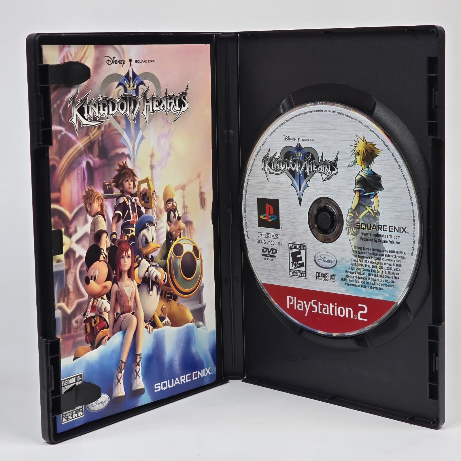 Kingdom Hearts II 2 (PlayStation 2 PS2) Greatest Hits CIB COMPLETE - Thumbnail 2