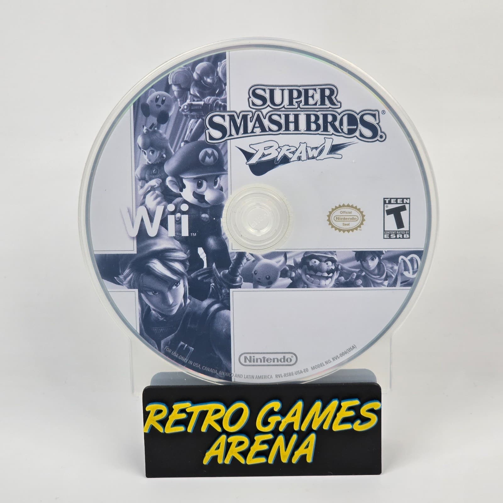 Super Smash Bros Brawl (Nintendo Wii) Disc