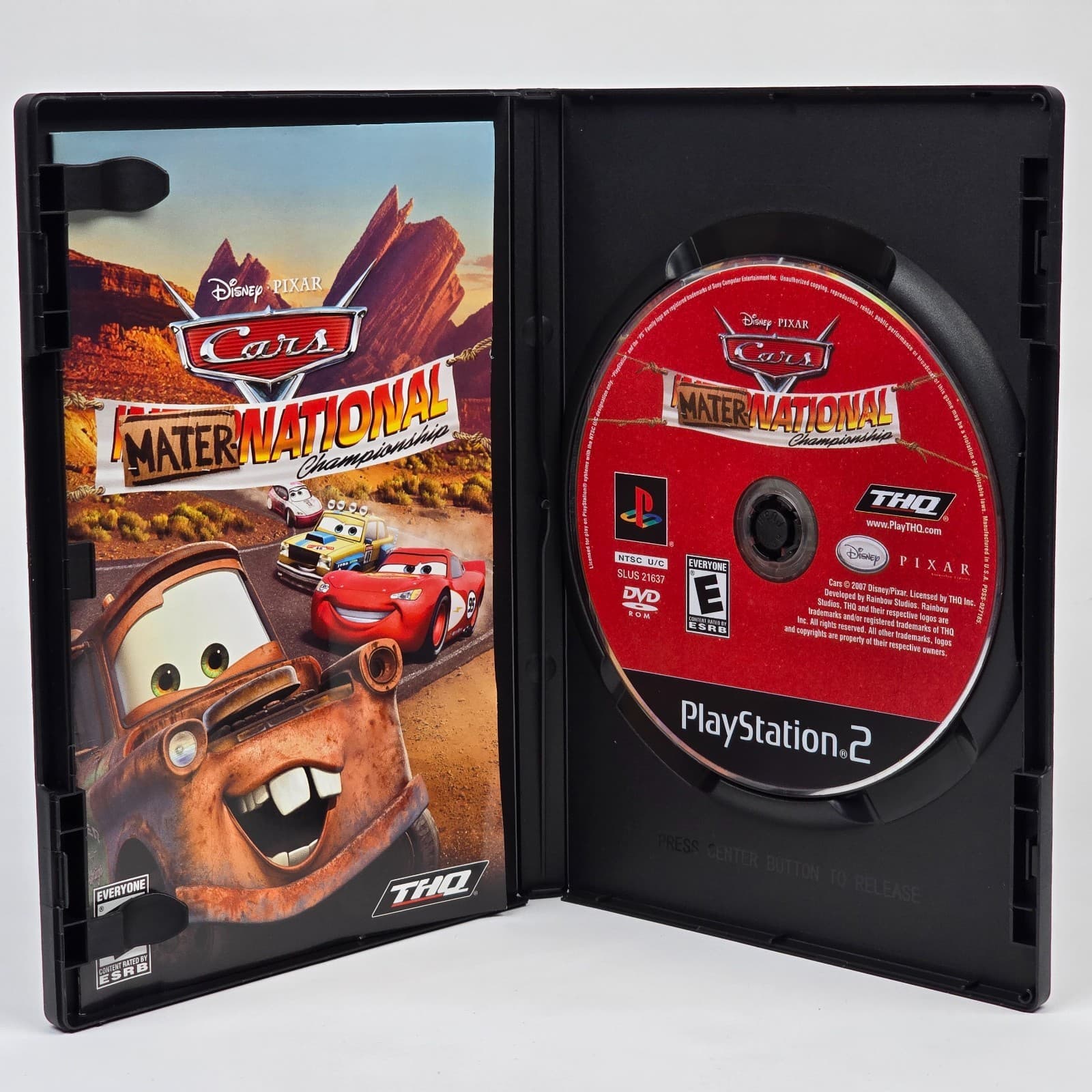 Disney Pixar Cars: Mater-National Championship (PlayStation 2 PS2) CIB COMPLETE - Thumbnail 2