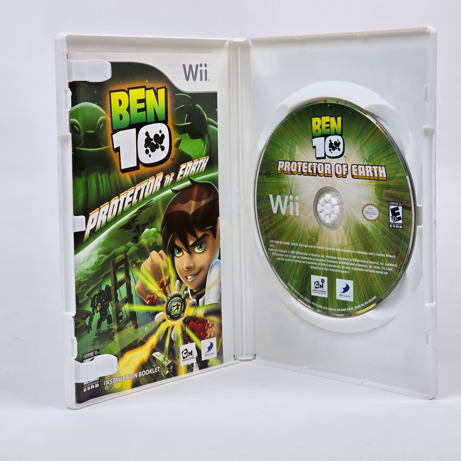 Ben 10: Protector of Earth (Nintendo Wii) CIB COMPLETE - Thumbnail 2