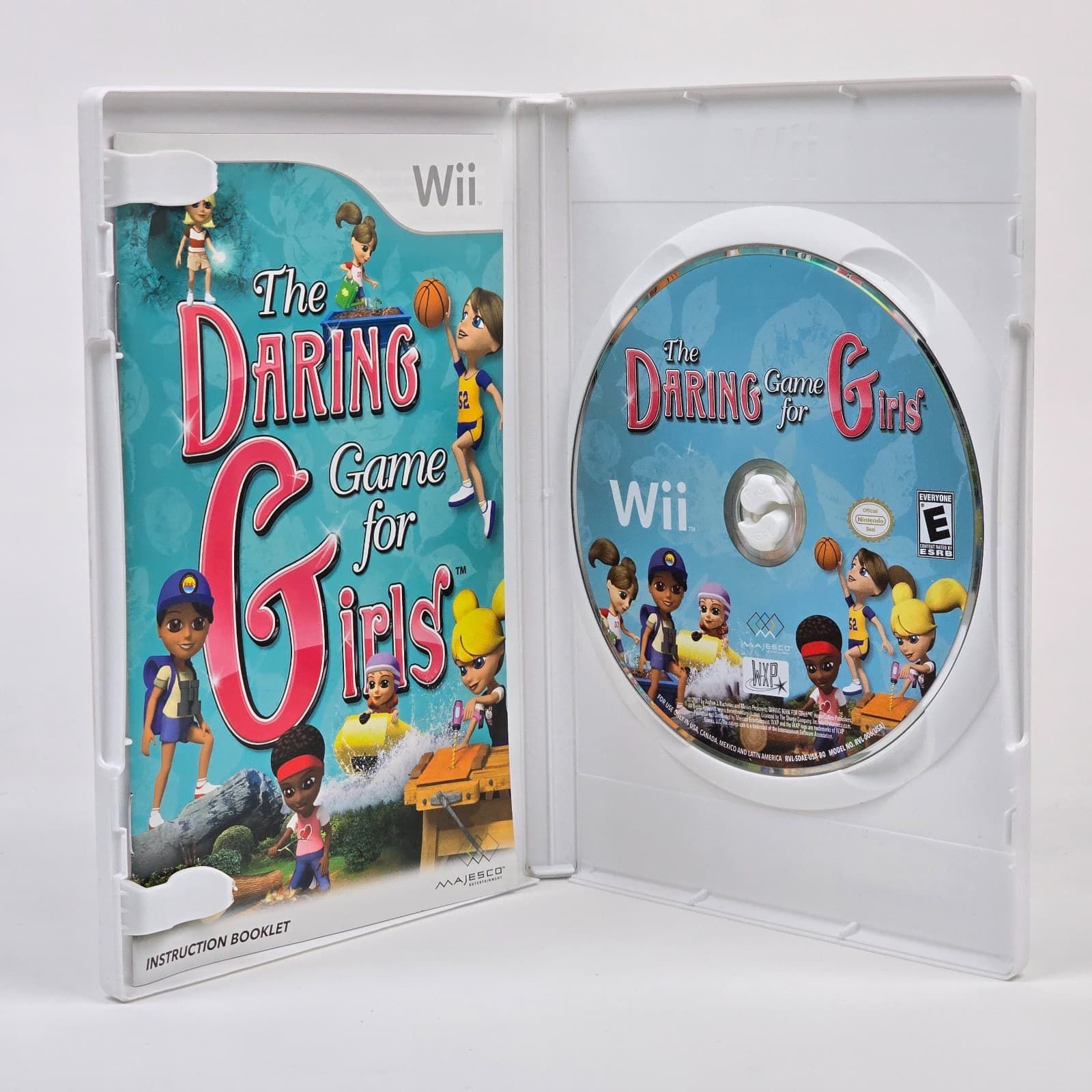 The Daring Game for Girls (Nintendo Wii) CIB COMPLETE - Thumbnail 2