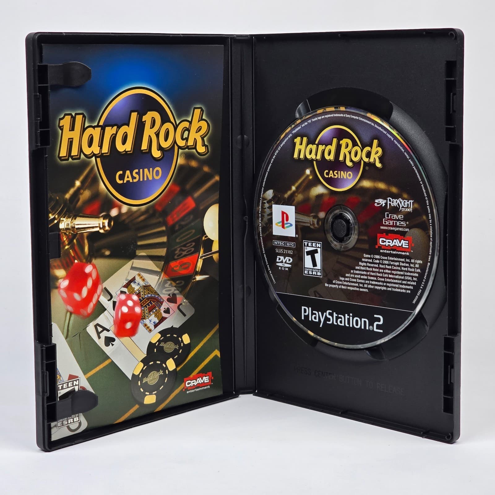 Hard Rock Casino (PlayStation 2 PS2) CIB COMPLETE - Thumbnail 2