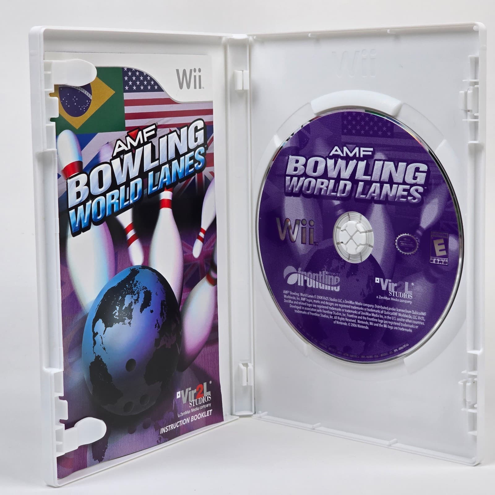 AMF Bowling: World Lanes (Nintendo Wii) CIB COMPLETE - Thumbnail 2