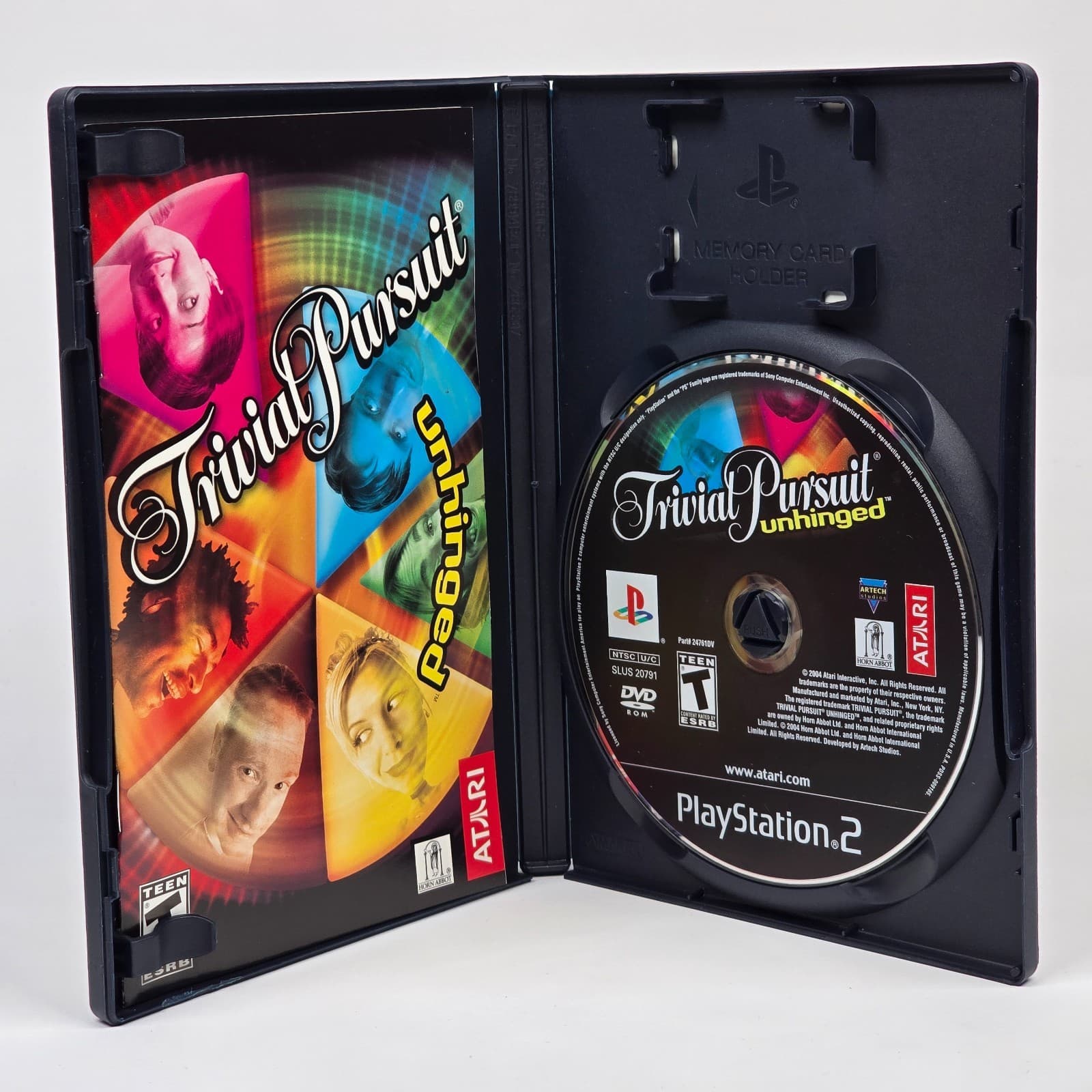 Trivial Pursuit: Unhinged (PlayStation 2 PS2) CIB COMPLETE - Thumbnail 2