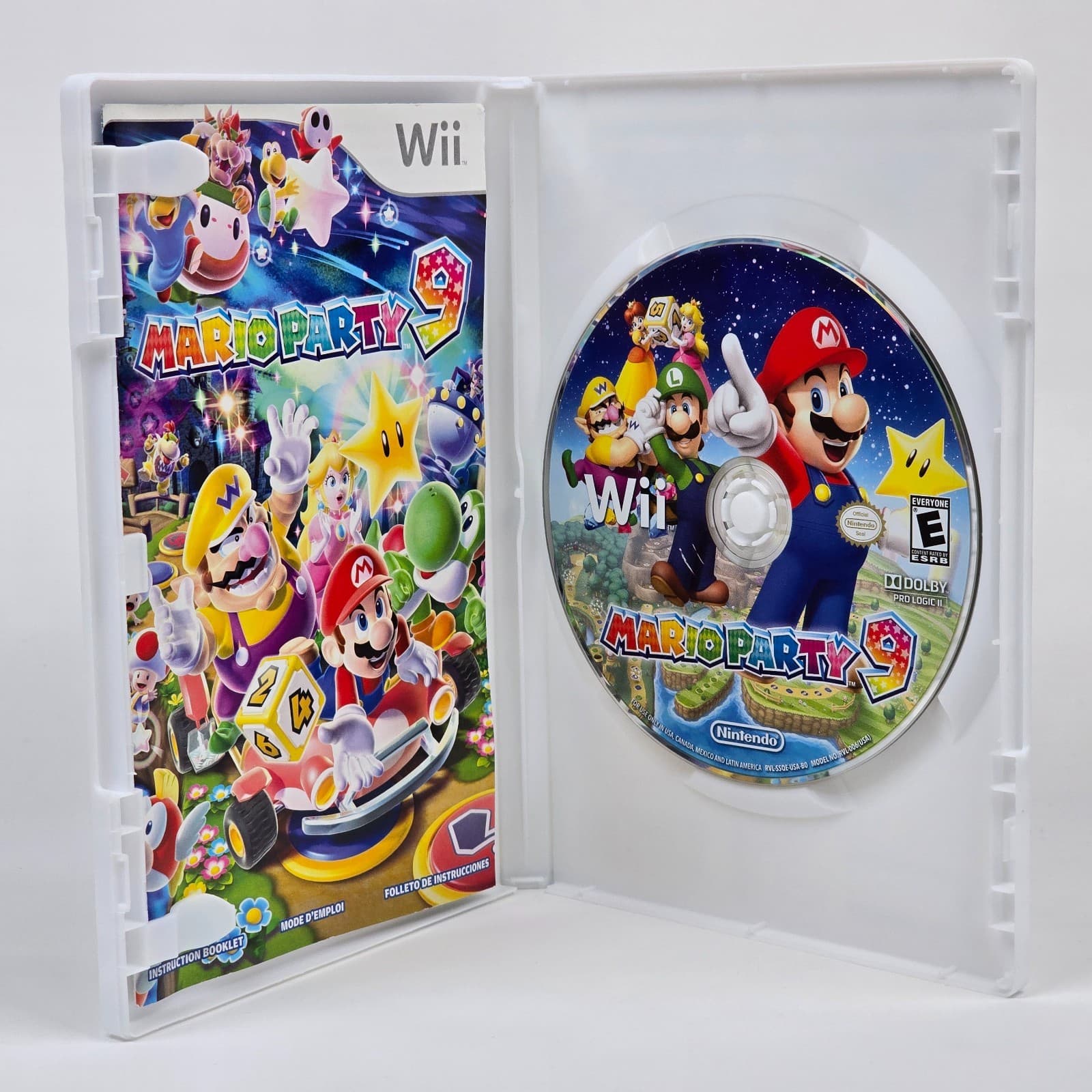 Mario Party 9 (Nintendo Wii) CIB COMPLETE - Thumbnail 2