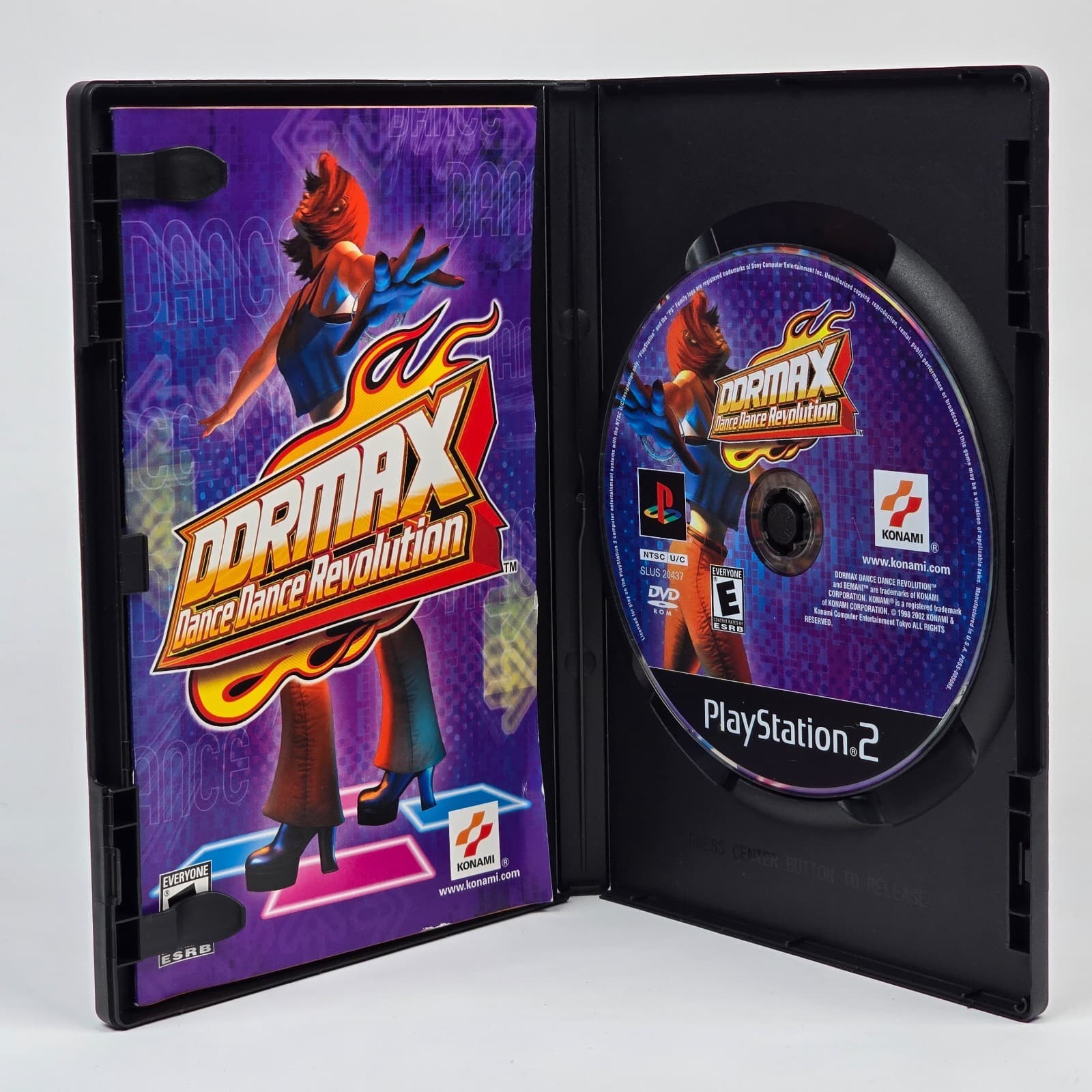 DDRMAX: Dance Dance Revolution (PlayStation 2 PS2) CIB COMPLETE - Thumbnail 2