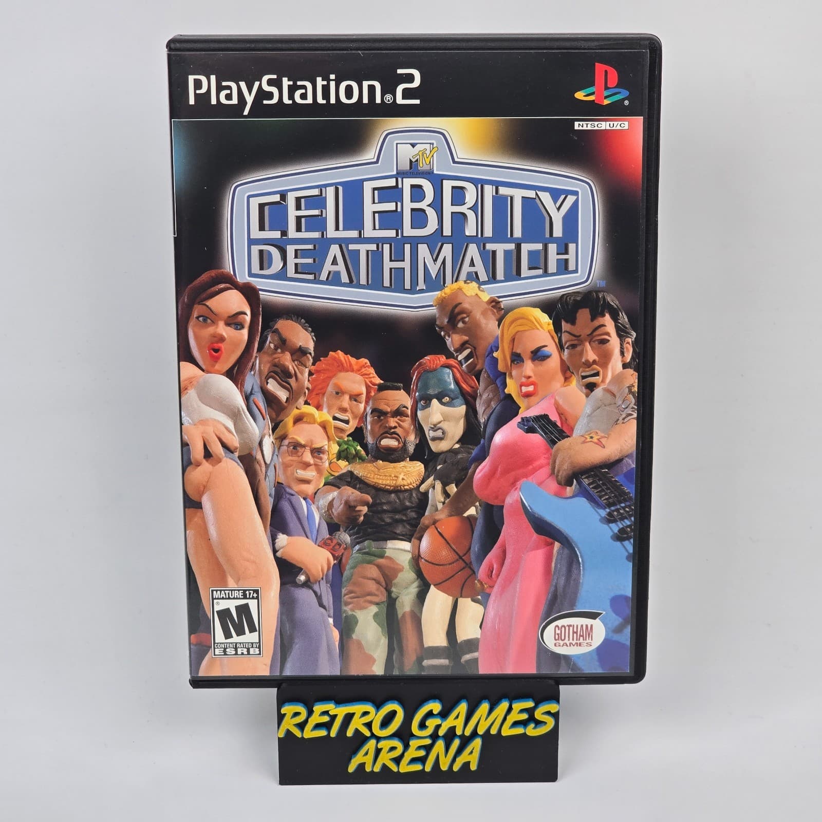MTV Celebrity Deathmatch (PlayStation 2 PS2) CIB COMPLETE
