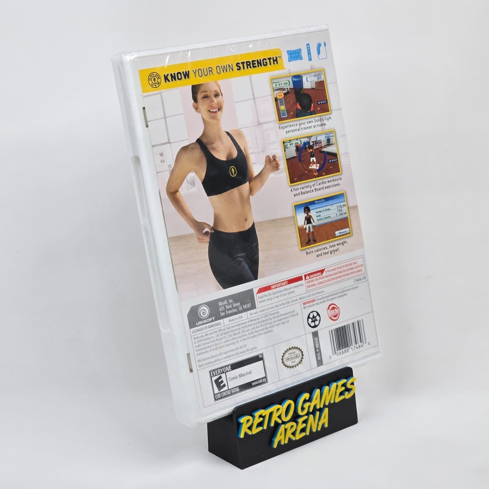 Gold's Gym Cardio Workout (Nintendo Wii) BRAND NEW FACTORY SEALED - Thumbnail 2